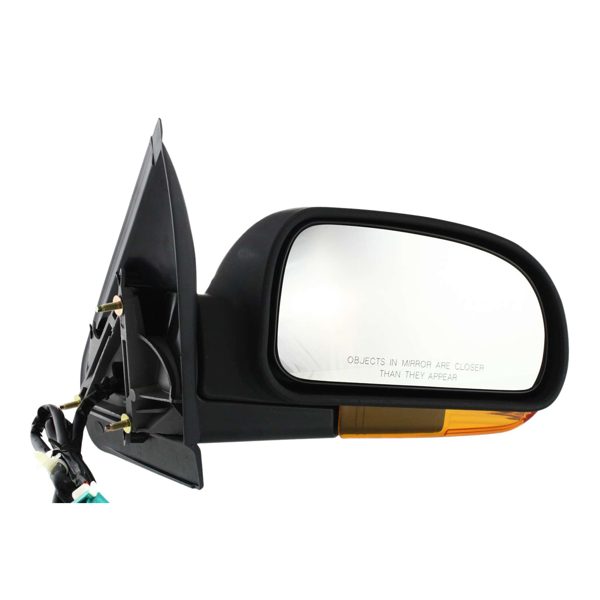 AM TRAILBLAZER 02-09 MIRROR RH Power Power Folding Heated Textured w Signal Light SKU JGM94ER S Partslink GM1321316 OEM 15789792
