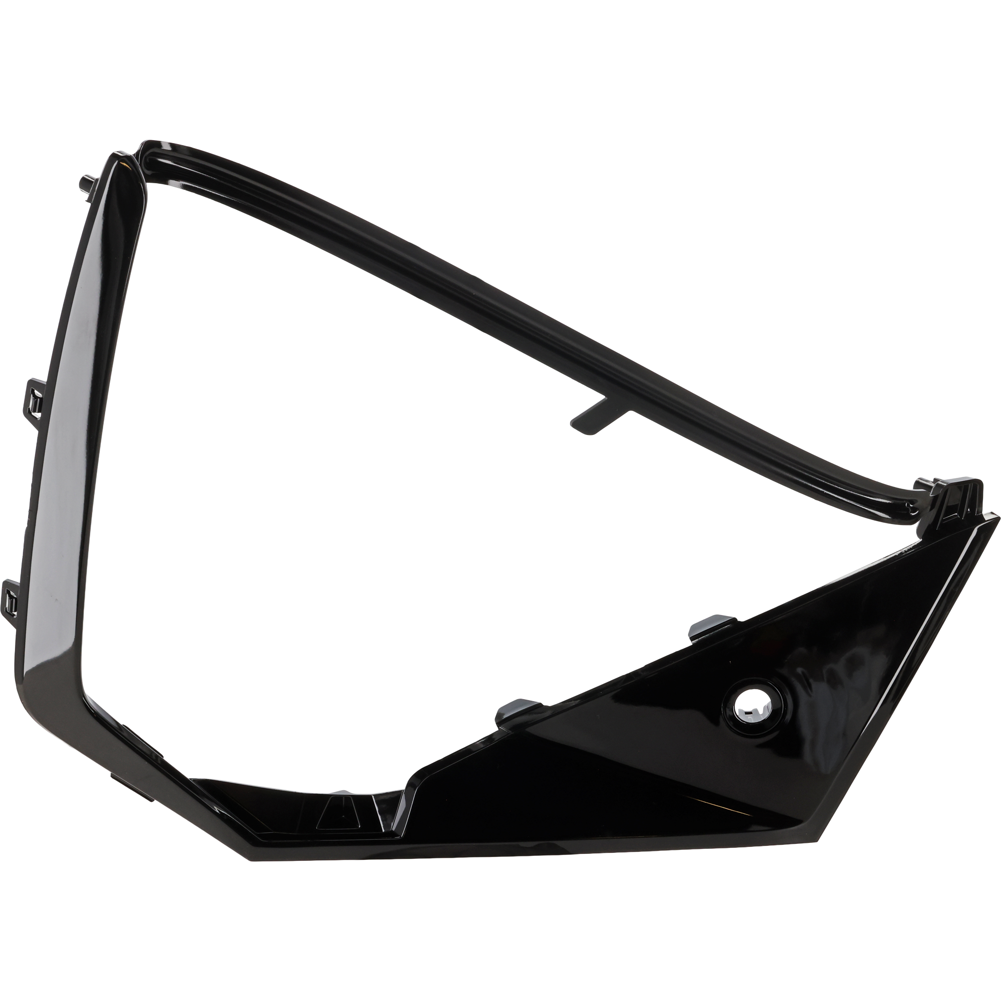 AM TUCSON 25-25 FRONT BUMPER MOLDING RH Black USA Built Vehicle SKU JH01590027 Partslink HY1047146 OEM 86594CW530EB