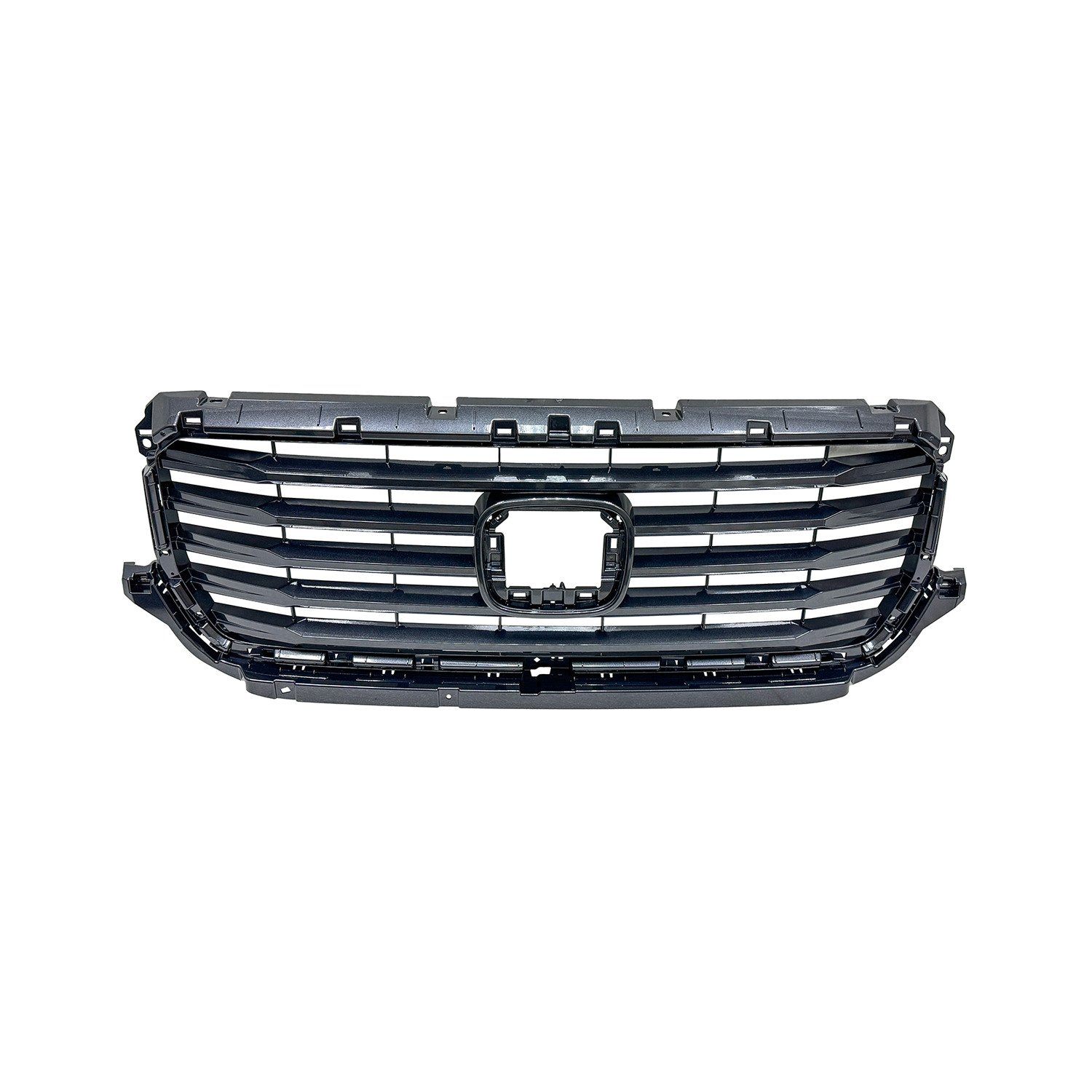 AM RIDGELINE 21-23 GRILLE Texture Black Shell and Insert Sport Model SKU JH07010003 Partslink HO1200269 OEM 71121T6ZA70