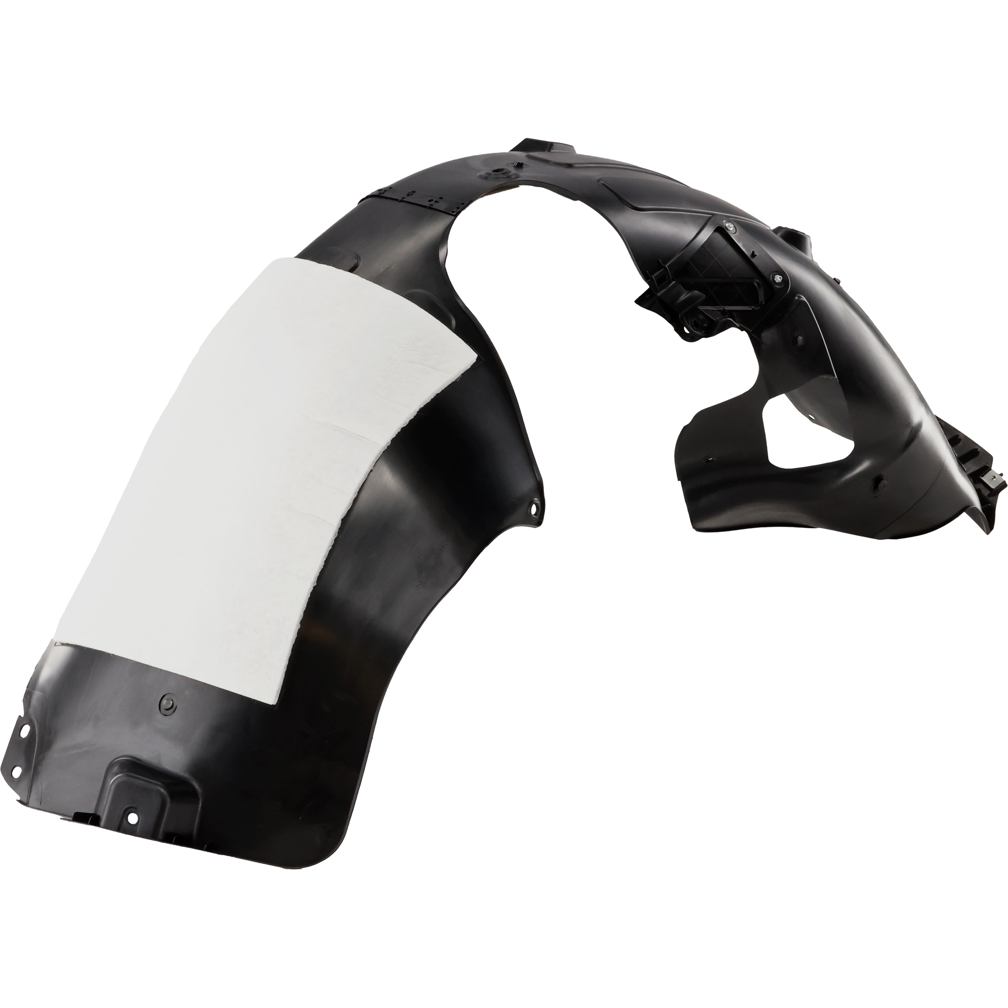 AM SONATA 24-25 FRONT FENDER LINER LH Injection Form w Insulation Foam N Line Model SKU JH22210026 Partslink HY1248200 OEM 86811L1600