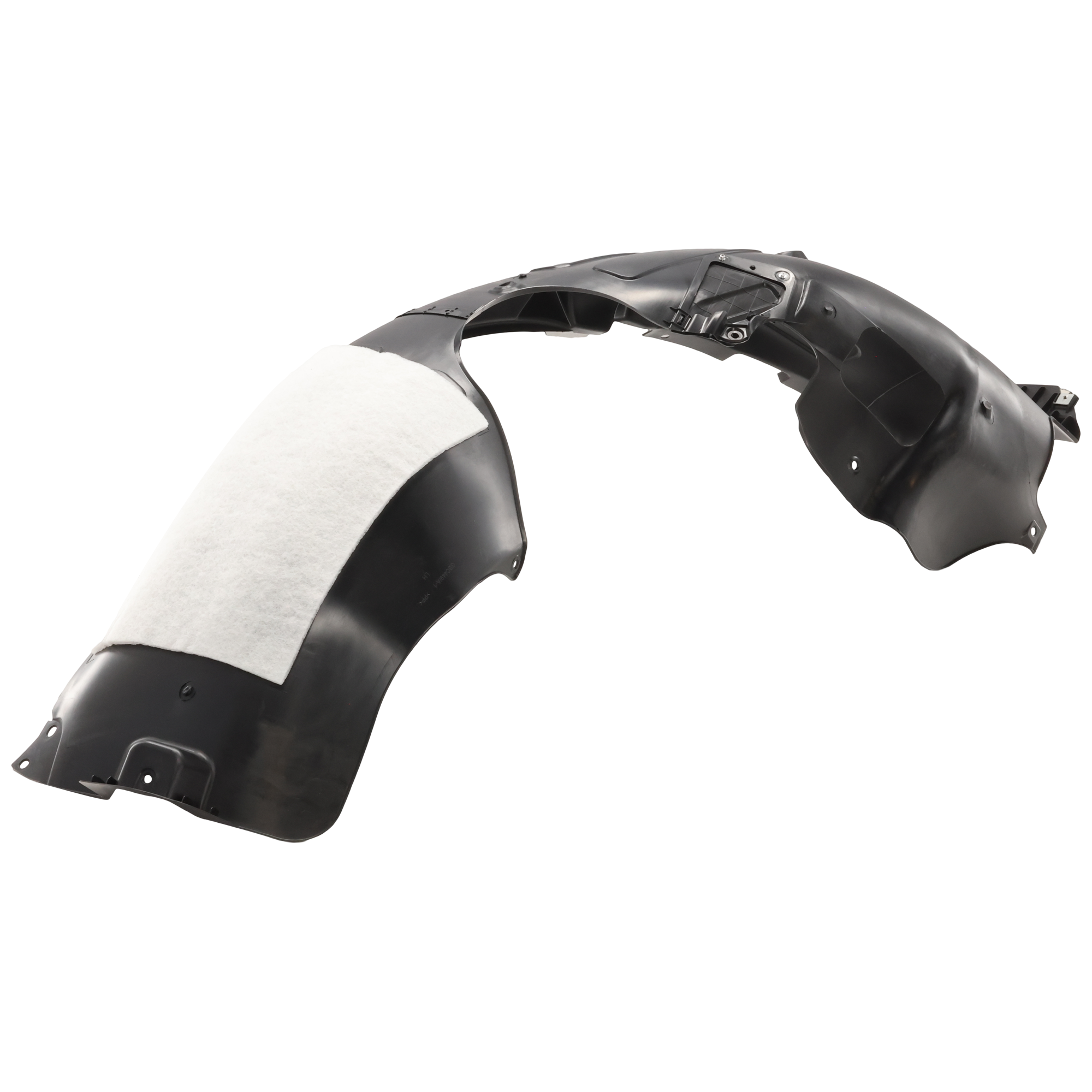 AM SONATA 24-25 FRONT FENDER LINER LH Injection Form w Insulation Foam Exc. N Line Model SKU JH22210028 Partslink HY1248201 OEM 86811L1500