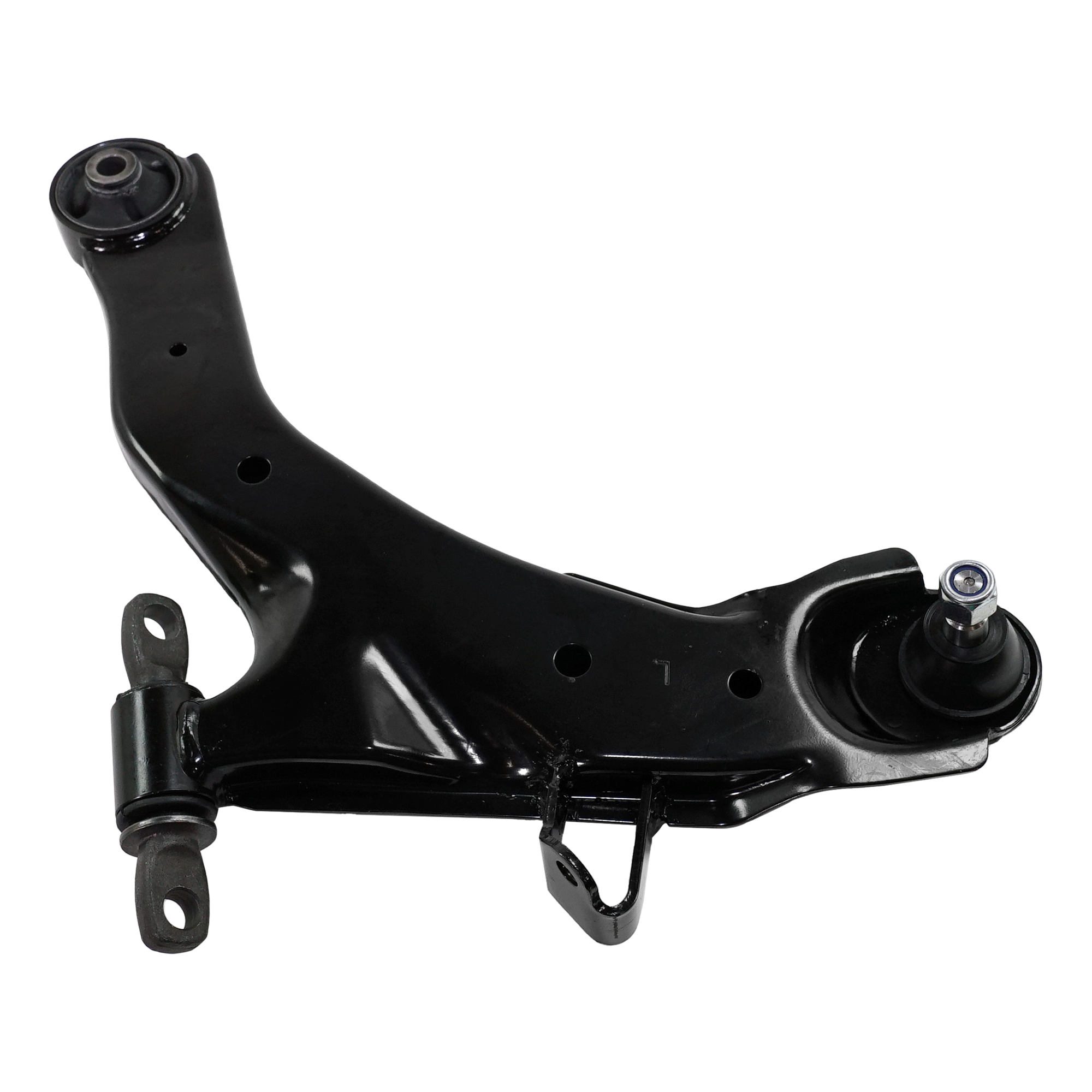 AM ELANTRA 01-06 FRONT CONTROL ARM LH Lower w Ball Joint and Bushing SKU JH281532 OEM 545002D002