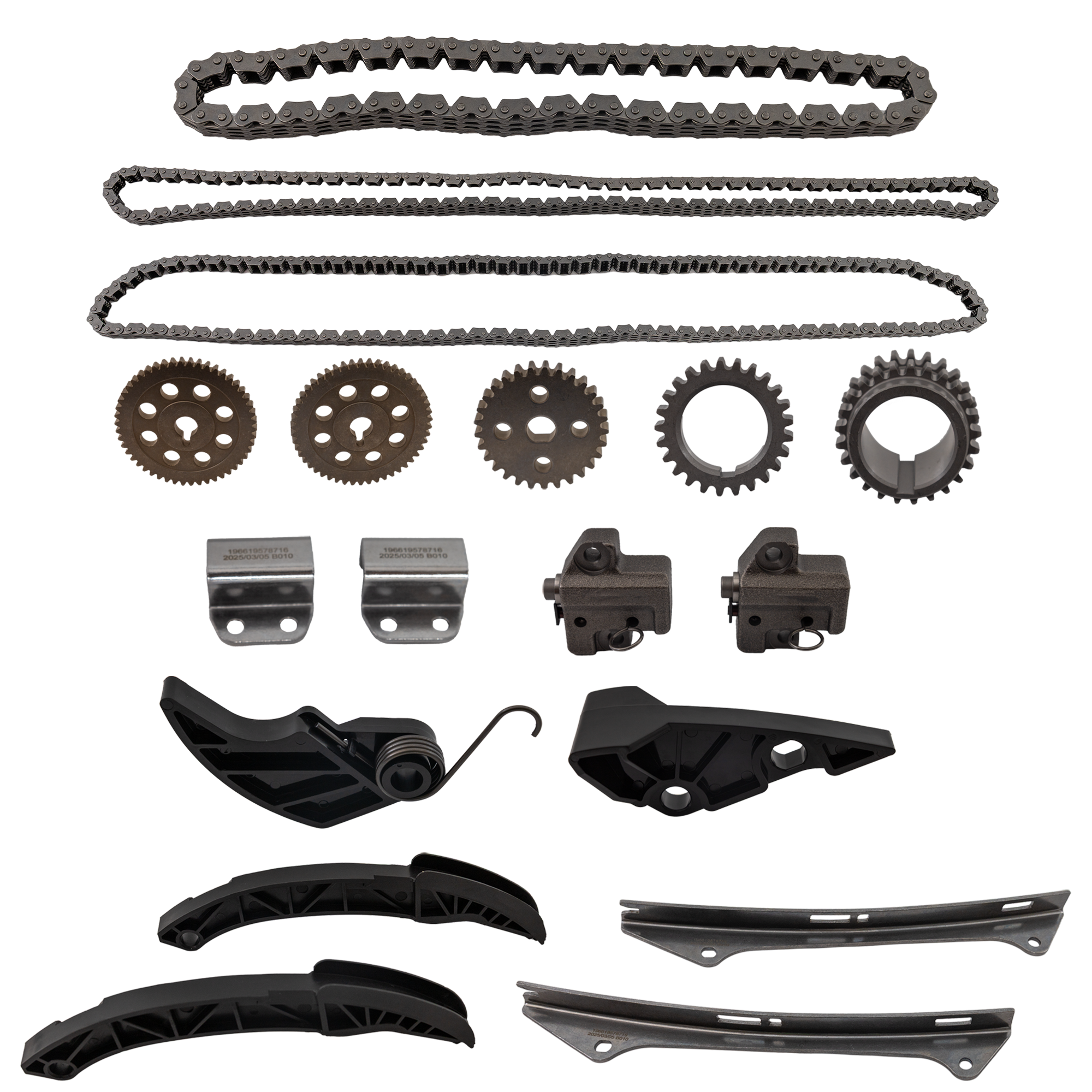AM SONATA SEDONA 06-10 TIMING CHAIN KIT Front 3.3L 3.8L Eng. 6 Cyl SKU JH30010001