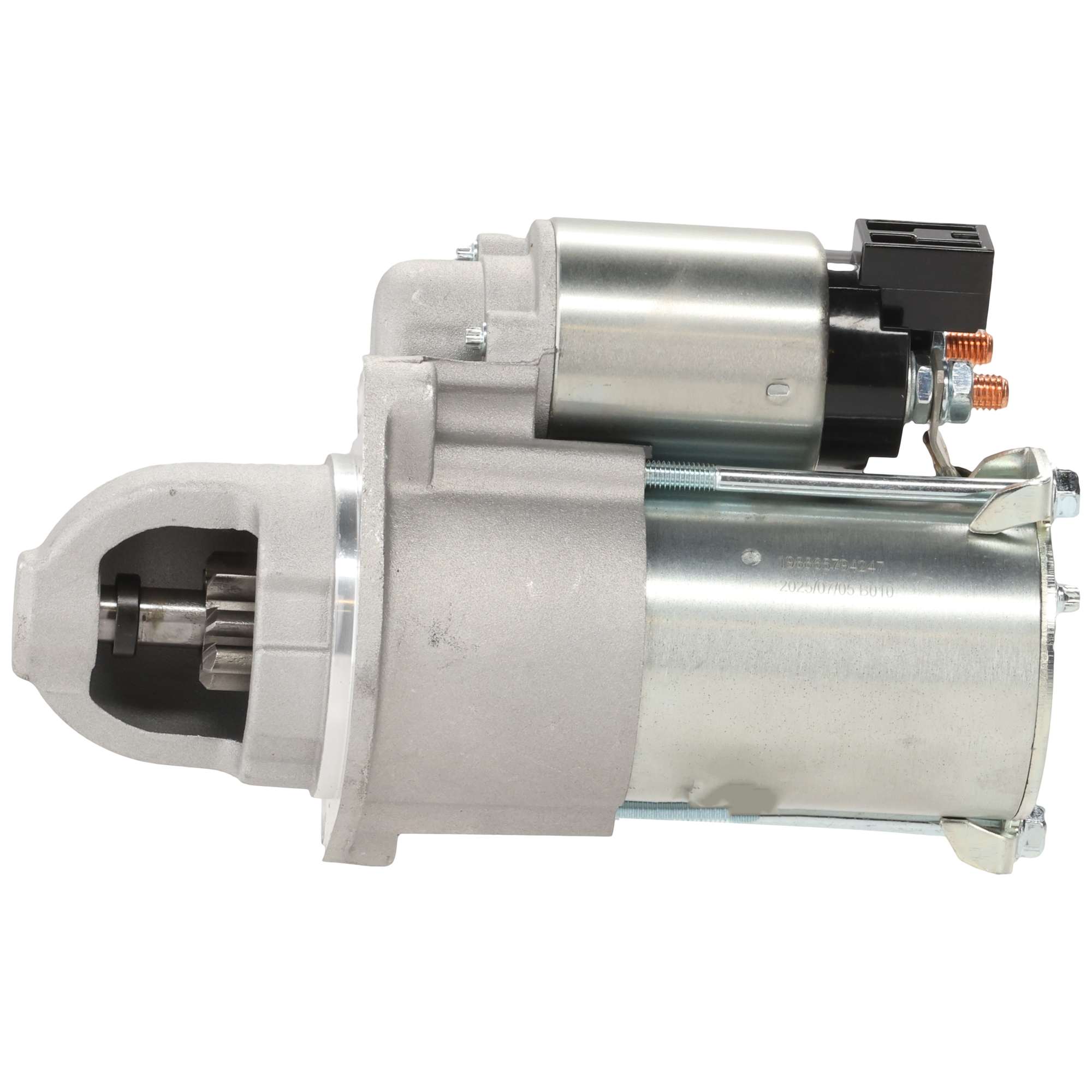 AM OPTIMA 06-09 GENESIS COUPE 10-13 STARTER 4Cyl. 2.0-2.4L Eng. 1.2 Killowatts 12 Volt Clockwise Rotation 8 Tooth Pinion SKU JH32010015