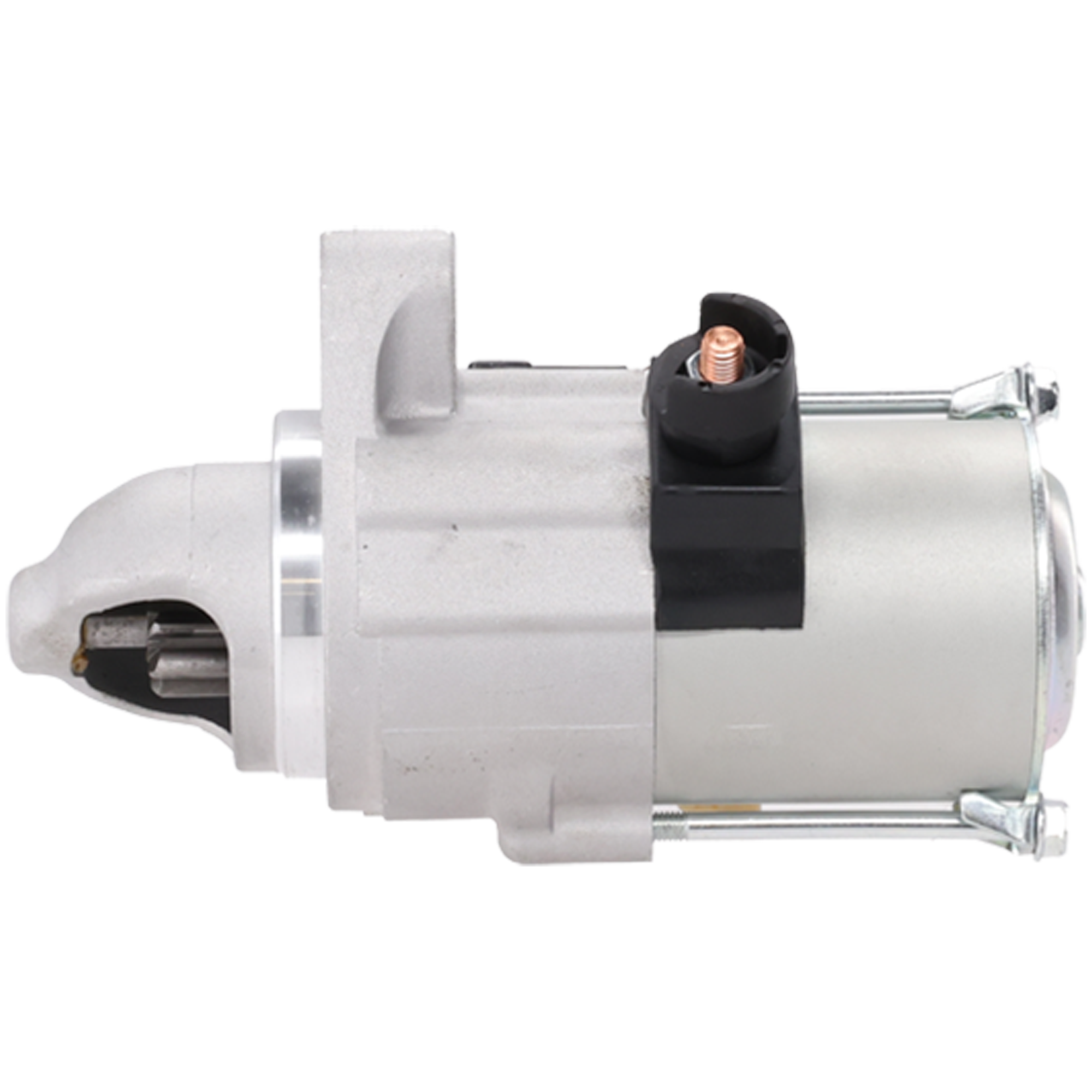 AM FIT 15-20 STARTER 4Cyl. 1.5L Eng. 1.2 Killowatts 12 Volt Clockwise Rotation 9 Tooth Pinion SKU JH32010017