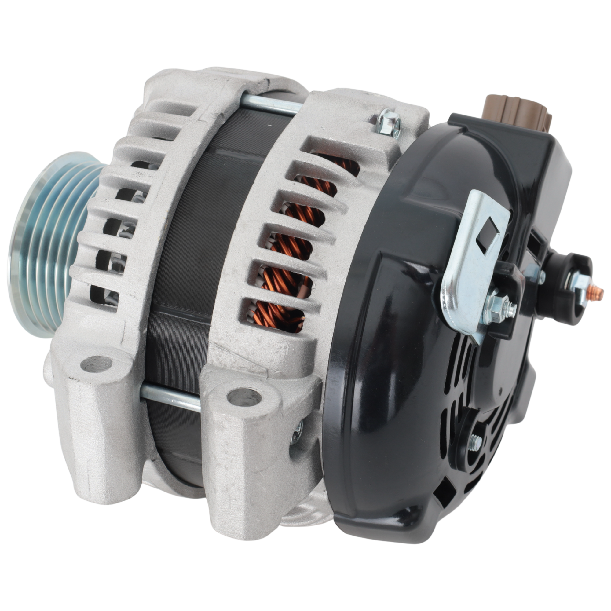 AM ACCORD 03-07 CIVIC 06-10 ALTERNATOR 12 Volts 105 Amp 7 Grooves Clockwise SKU JH33010004 OEM 1042103290