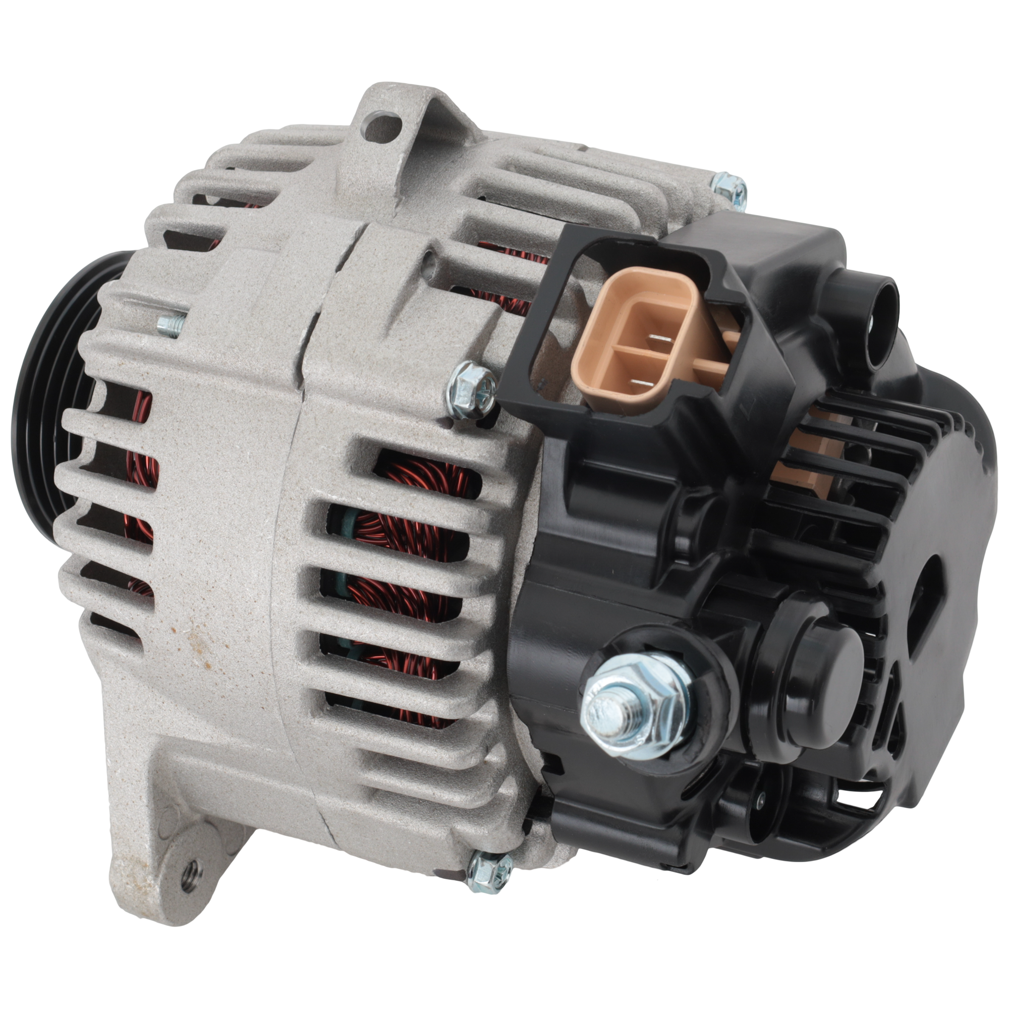 AM TUCSON 05-09 SPORTAGE 05-10 ALTERNATOR 12 Volts 120 Amp 6 Grooves Clockwise SKU JH33010006 OEM 2655424