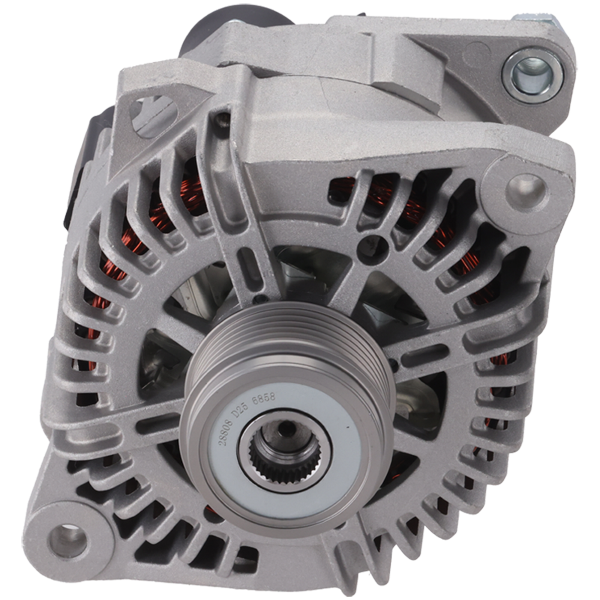 AM SANTA FE 10-12 SONATA 11-14 ALTERNATOR 4Cyl. 2.0-2.4L Eng. 110 Amps 6 Grooves SKU JH33010020