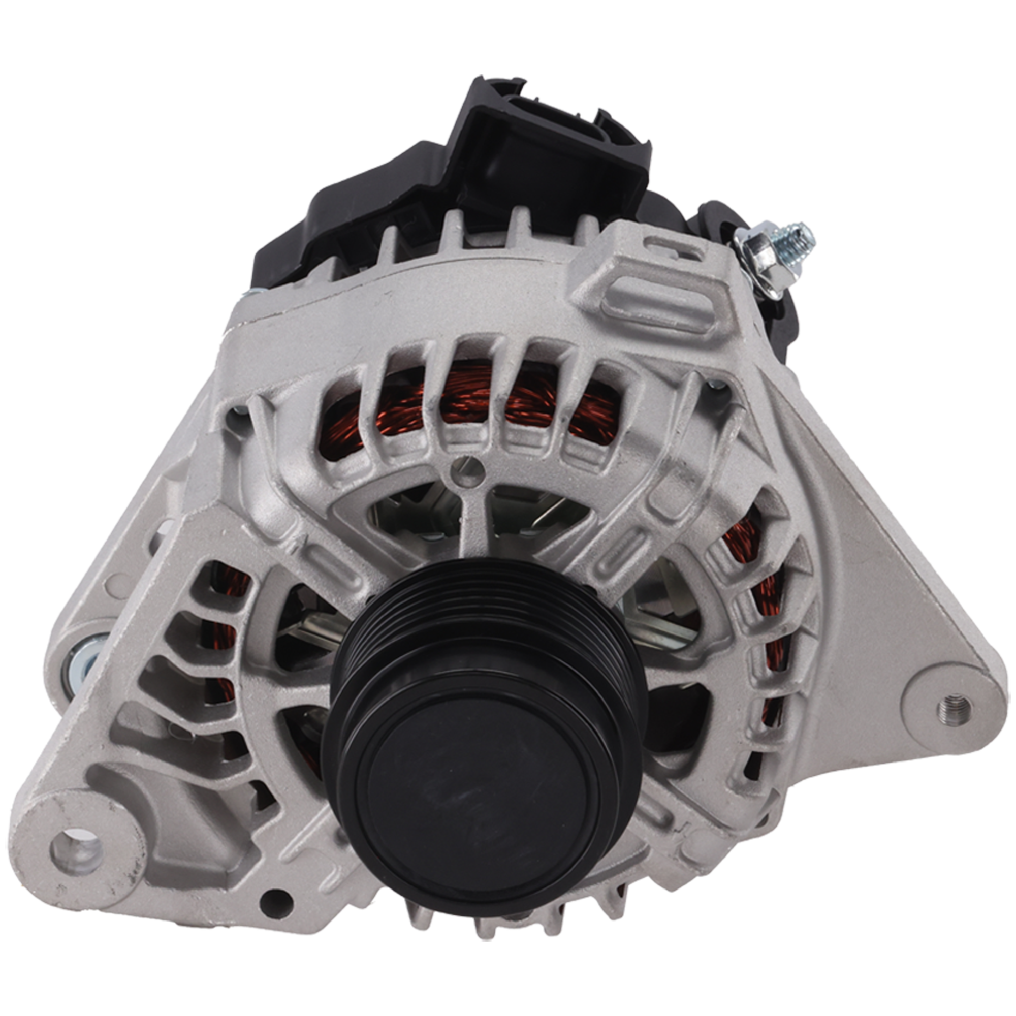 AM ELANTRA 11-16 ELANTRA GT 13-17 ALTERNATOR 4Cyl. 1.8-2.0L Eng. 90 Amps 6 Grooves SKU JH33010022