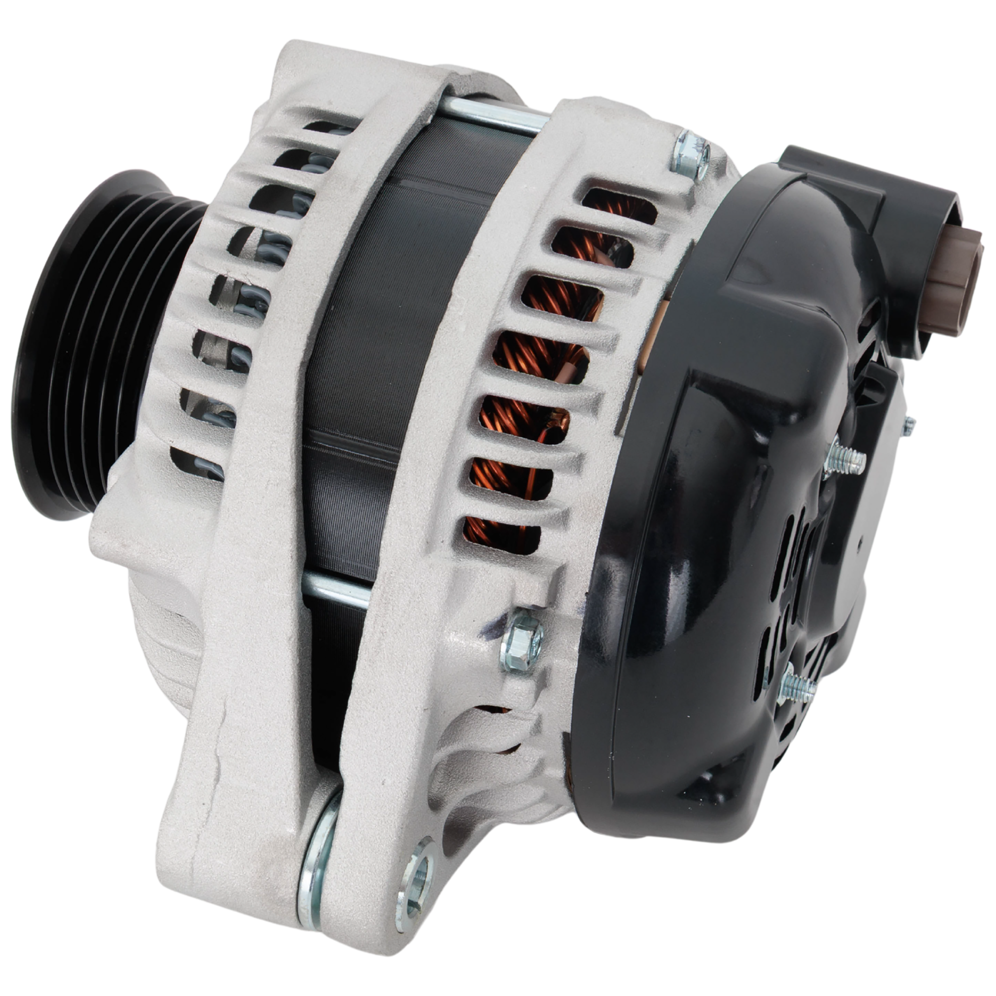 AM ACCORD 08-12 ACCORD CROSSTOUR 10-10 ALTERNATOR 12 Volts 130 Amp 6 Grooves Clockwise 3.5L Eng. SKU JH33010027 OEM 1042105910