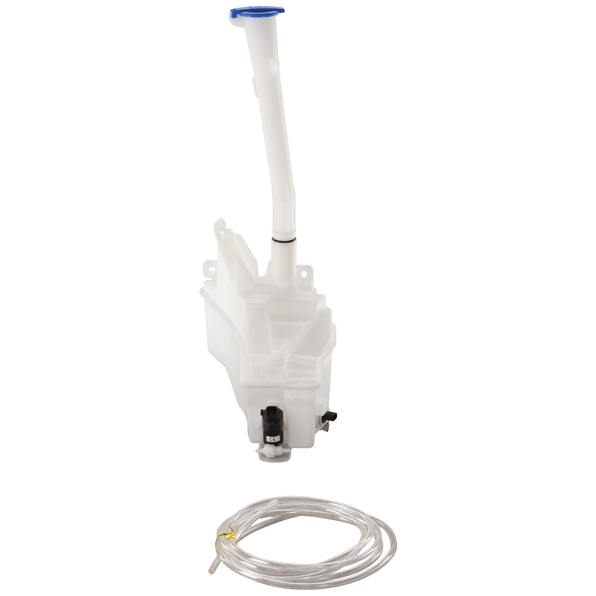 AM TUCSON 22-25 WASHER RESERVOIR w Inlet Cap Sensor and Motor USA Built Vehicle SKU JH37050003 Partslink HY1288164 OEM 98610CW100