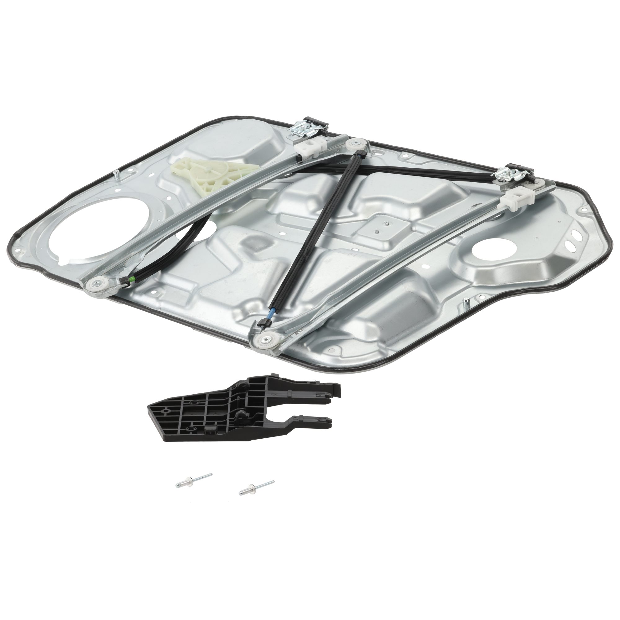 AM SONATA 06-10 FRONT WINDOW REGULATOR LH Power w Motor and Panel 2 Pin SKU JH46290004 OEM 824713K001 PFM
