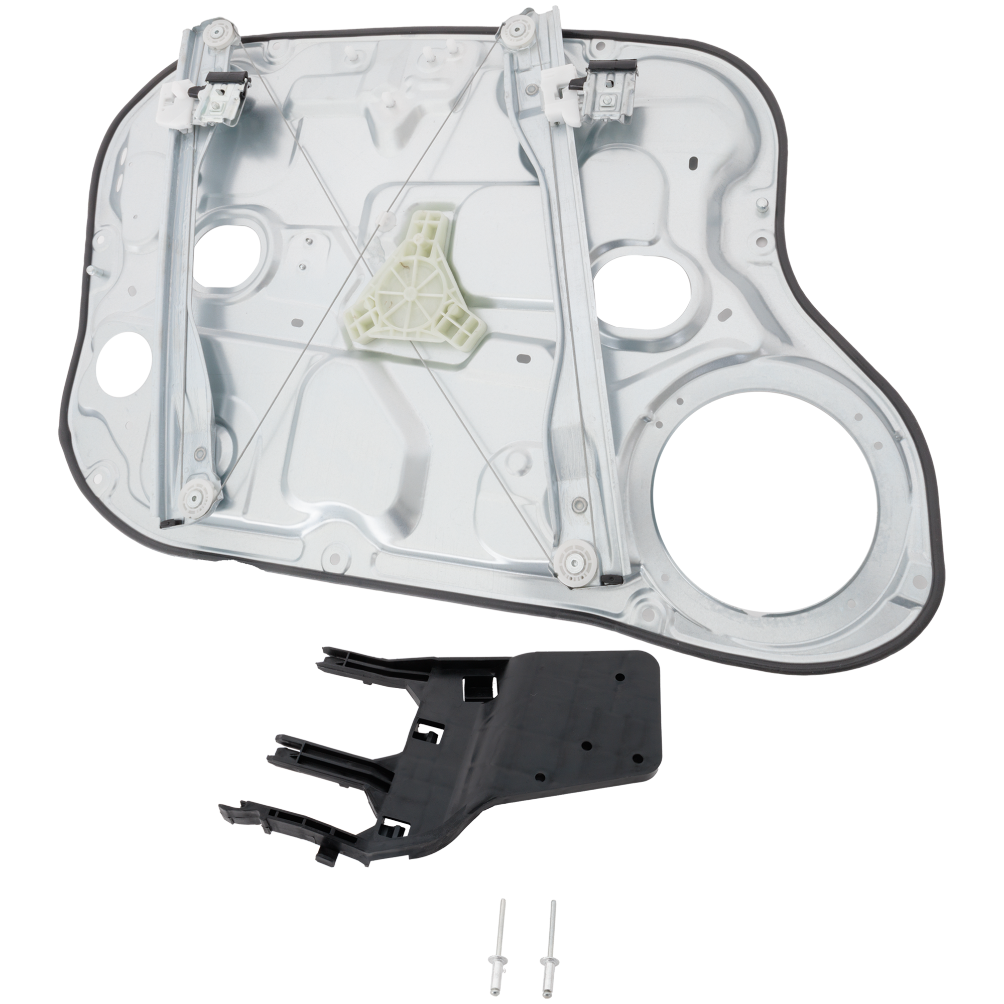 AM ELANTRA 07-09 FRONT WINDOW REGULATOR RH Power w o Motor Door Module Sedan SKU JH462977 Partslink HY1351121 OEM 824812H000