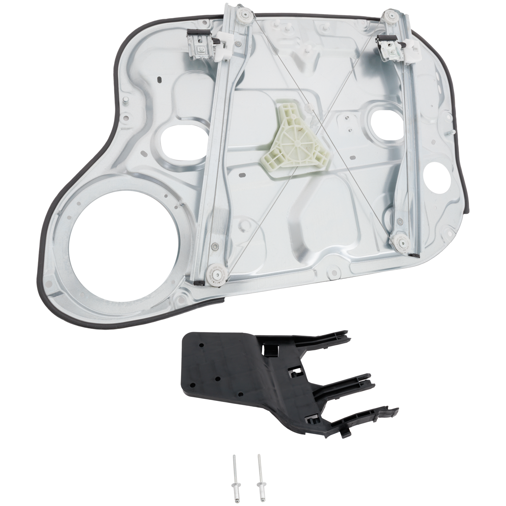 AM ELANTRA 07-09 FRONT WINDOW REGULATOR LH Power w o Motor Door Module Sedan SKU JH462978 Partslink HY1350121 OEM 824712H000