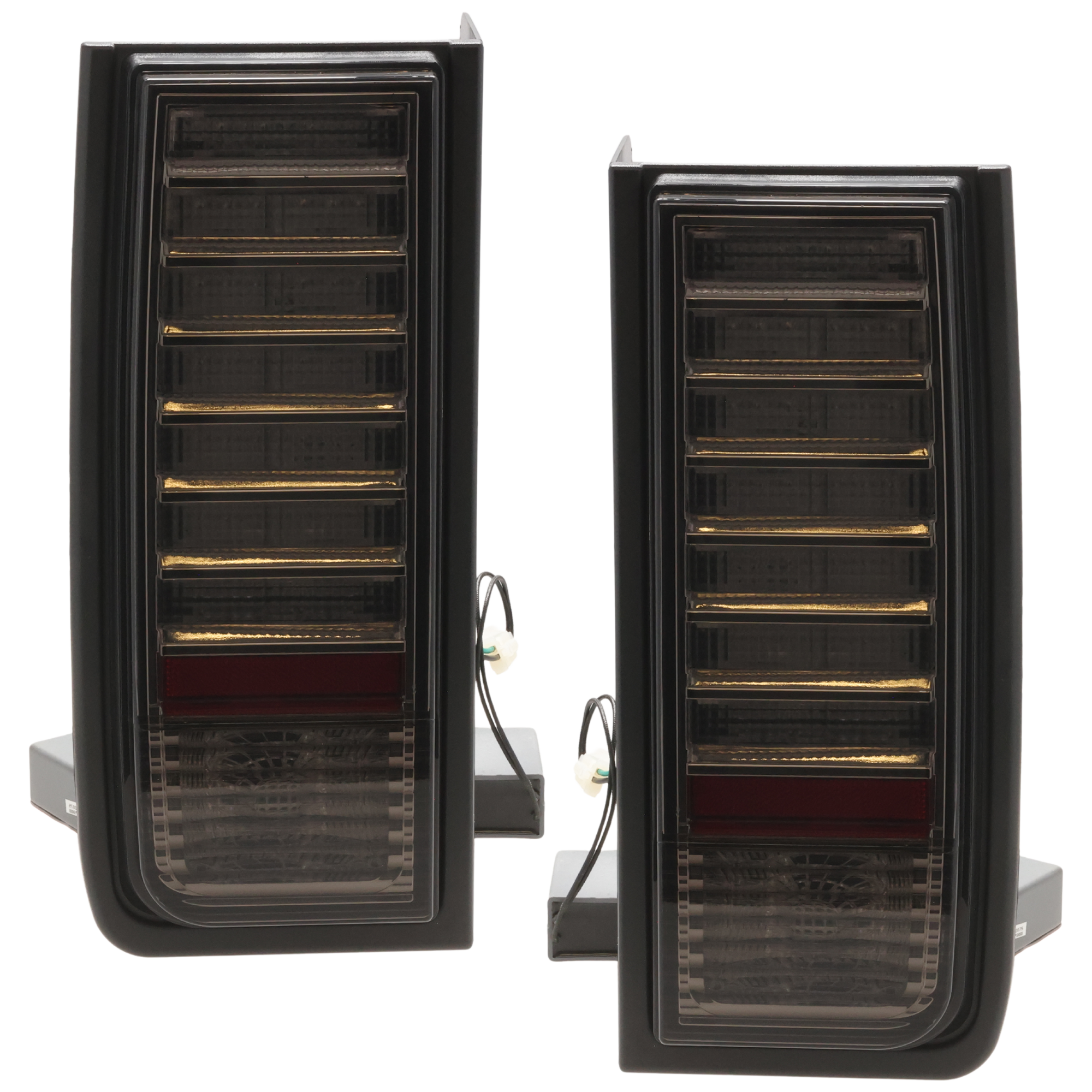 AM H2-03-09 TAIL LAMP RH AND LH Assembly LED Smoked Lens SKU JH7301009A OEM 10367732 PFM 10367731 PFM