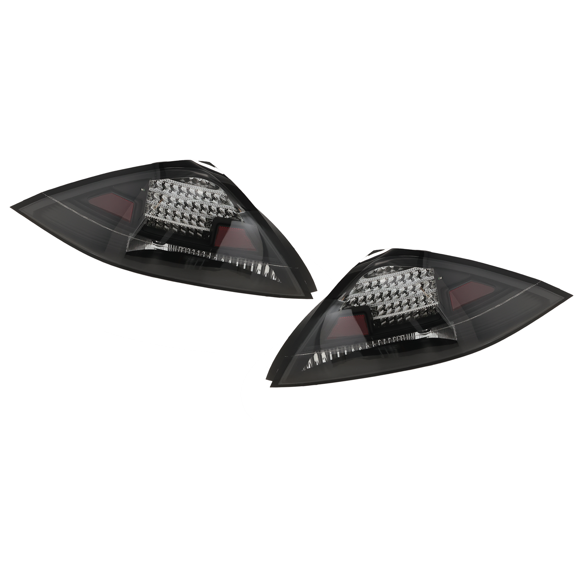 AM ACCORD 03-05 TAIL LAMP RH AND LH Assembly LED Black Interior Clear Lens Coupe SKU JH7301010A OEM 33501SDNA01 PFM 33551SDNA01 PF