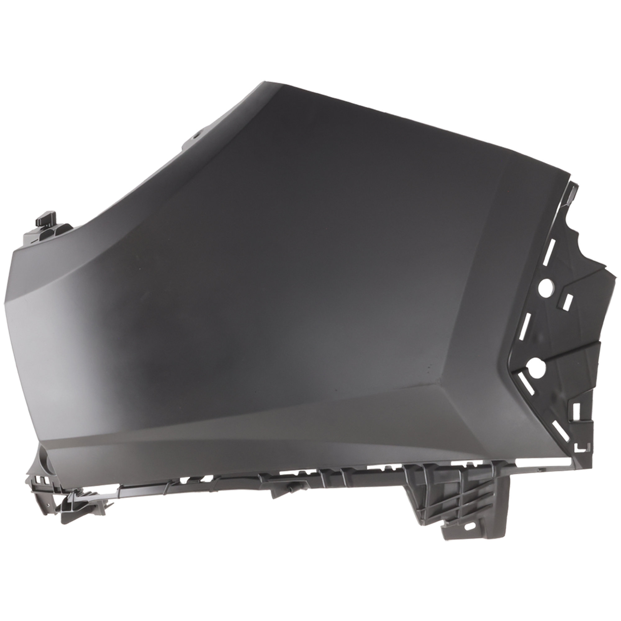 AM TUCSON 22-24 REAR BUMPER END RH Primed Korea Built Vehicle Exc. Hybrid Models CAPA SKU JH76110001Q Partslink HY1117105C OEM 86657N9000