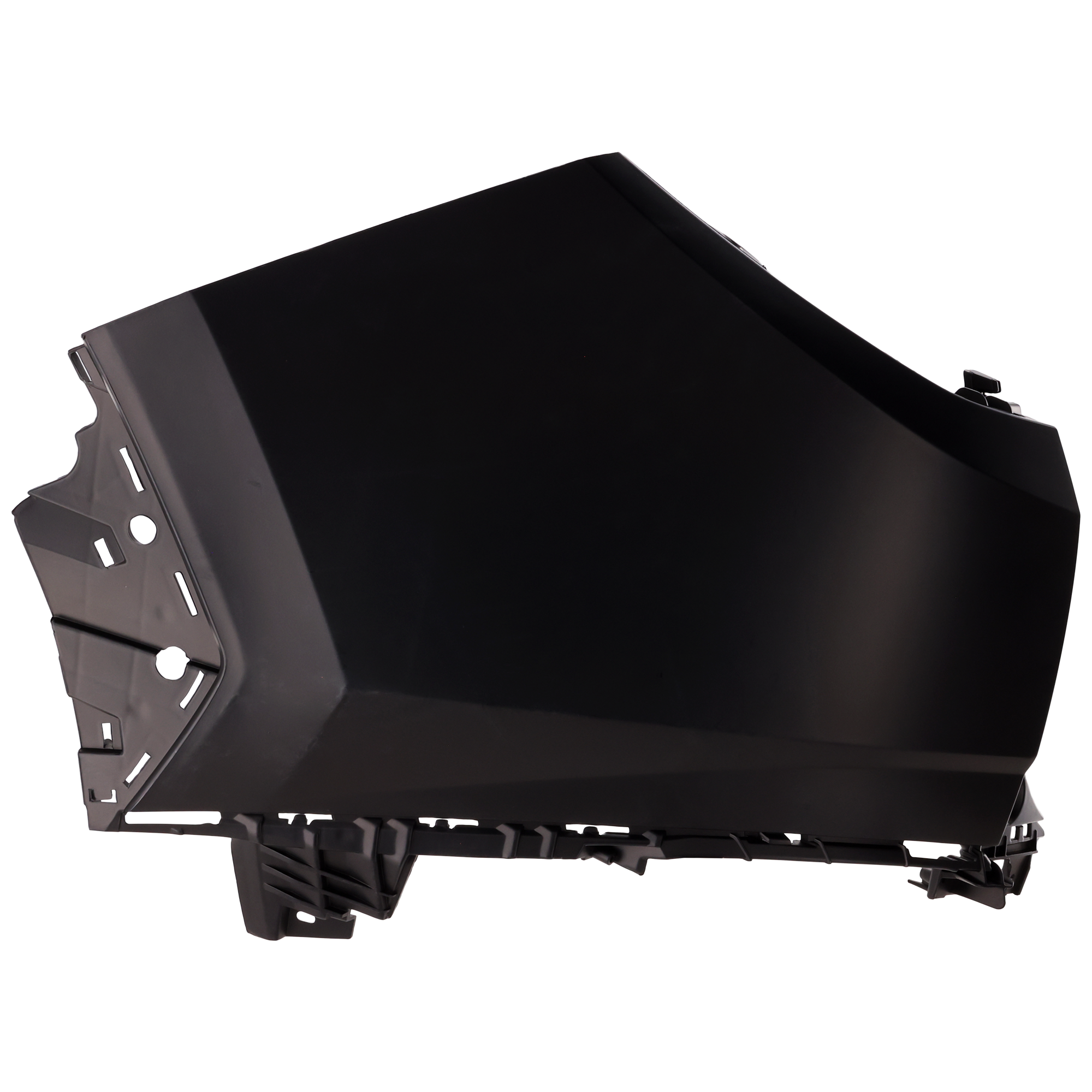 AM TUCSON 22-24 REAR BUMPER END LH Primed Korea Built Vehicle Exc. Hybrid Models SKU JH76110002 Partslink HY1116105 OEM 86656N9000