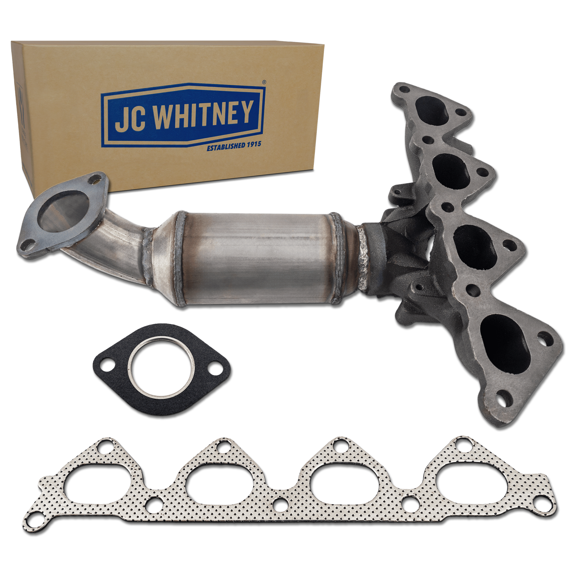 AM SPECTRA 04-09 ELANTRA 04-12 CATALYTIC CONVERTER Front w Exhaust Manifold 4 Cyl 2.0L Eng. SKU JH960331