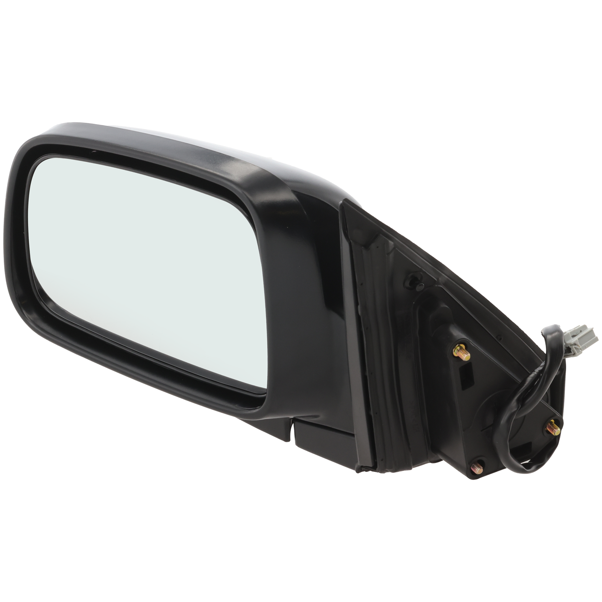 AM CR V 02-06 MIRROR LH Power Manual Folding Non Heated Paintable No Auto dimming BSD Memory and Signal Light Japan Built Vehicle SKU JHD39EL Partslink HO1320215 OEM 76250S9AA01