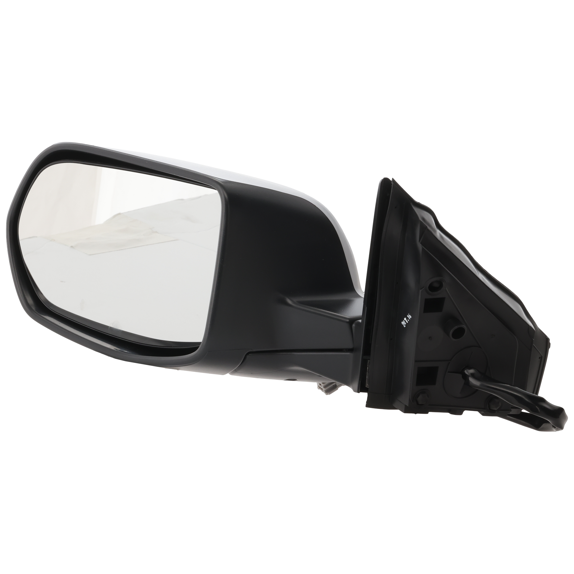 AM CR V 07-11 MIRROR LH Power Manual Folding Non Heated Textured No Auto dimming BSD Memory Puddle Light and Signal Light LX SE EX models SKU JHD49EL Partslink HO1320226 OEM 76250SXSA01