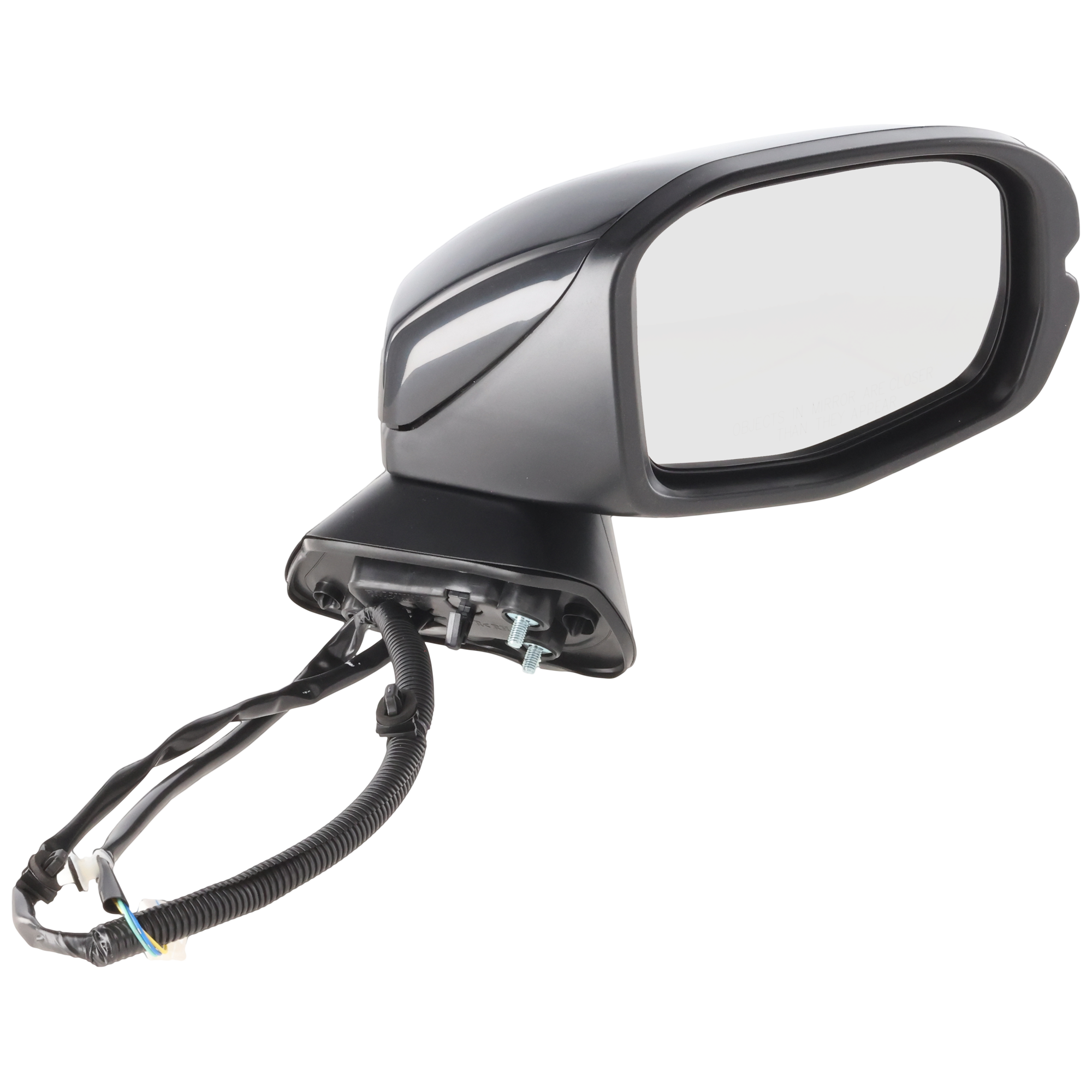 AM HR V 23-25 MIRROR RH Power Manual Folding Non Heated Paintable w o Auto Dimming Blind Spot Detection Memory Puddle Light Signal LX Model SKU JHD82ER Partslink HO1321362 OEM 762083W0A03 PFM