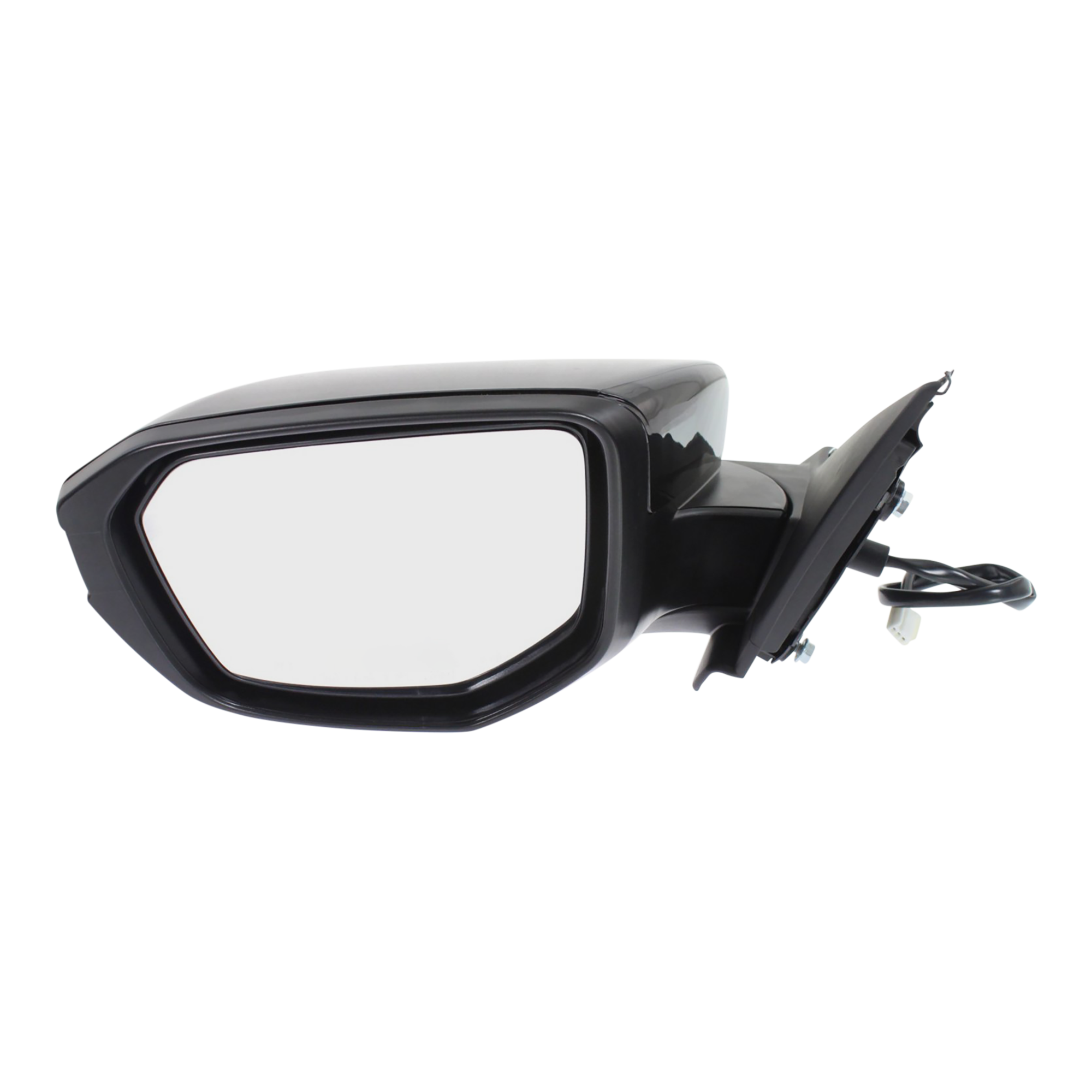 AM CIVIC 16-21 MIRROR LH Power Manual Folding Non Heated Paintable No Auto dimming BSD Memory and Signal Light SKU JHO02EL Partslink HO1320283 OEM 76258TBAA02ZA PFM 76258TBAA21Z