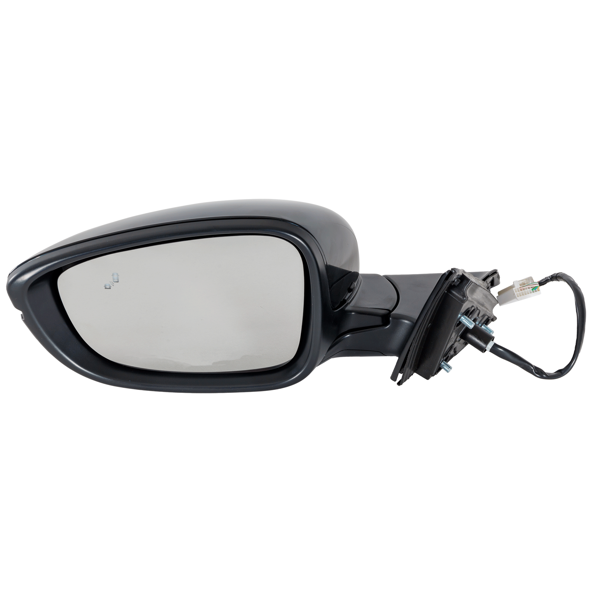 AM ACCORD 18-22 MIRROR LH Power Manual Folding Heated Paintable w In housing Signal Light BSD in Glass No Memory Puddle Light Auto Dimming SKU JHO110EL S Partslink HO1320330 OEM 76258TVAA42-76251TVAA31ZJ