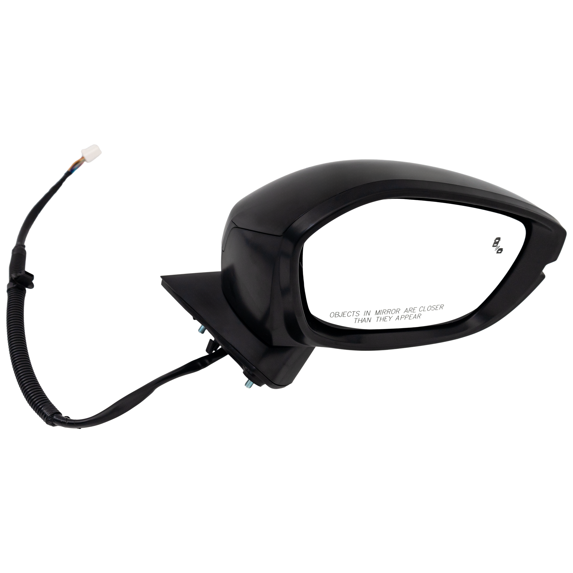 AM CIVIC 22-24 MIRROR RH Power Manual Folding Heated Paintable w BSD Signal Light No Memory Puddle Light Auto Dimming Touring Sport Touring Models SKU JHO118ER S Partslink HO1321352 OEM 76208T20A31 PFM
