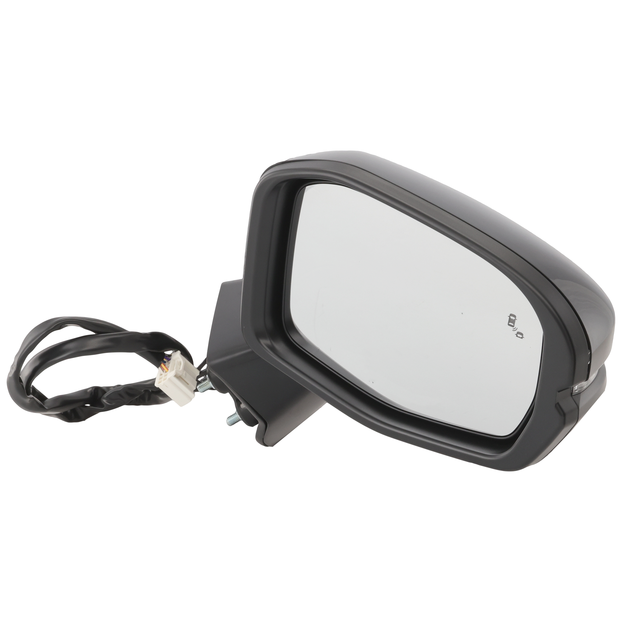 AM CR V 23-24 MIRROR RH Power Manual Folding Heated Paintable EX EX L Hybrid Sport Sport Models w Blind Spot Detection in Glass In housing Signal Light No Auto dimming Memory Puddle Light SKU JHO123ER Partslink HO1321360 OEM 762083A0A12 PFM