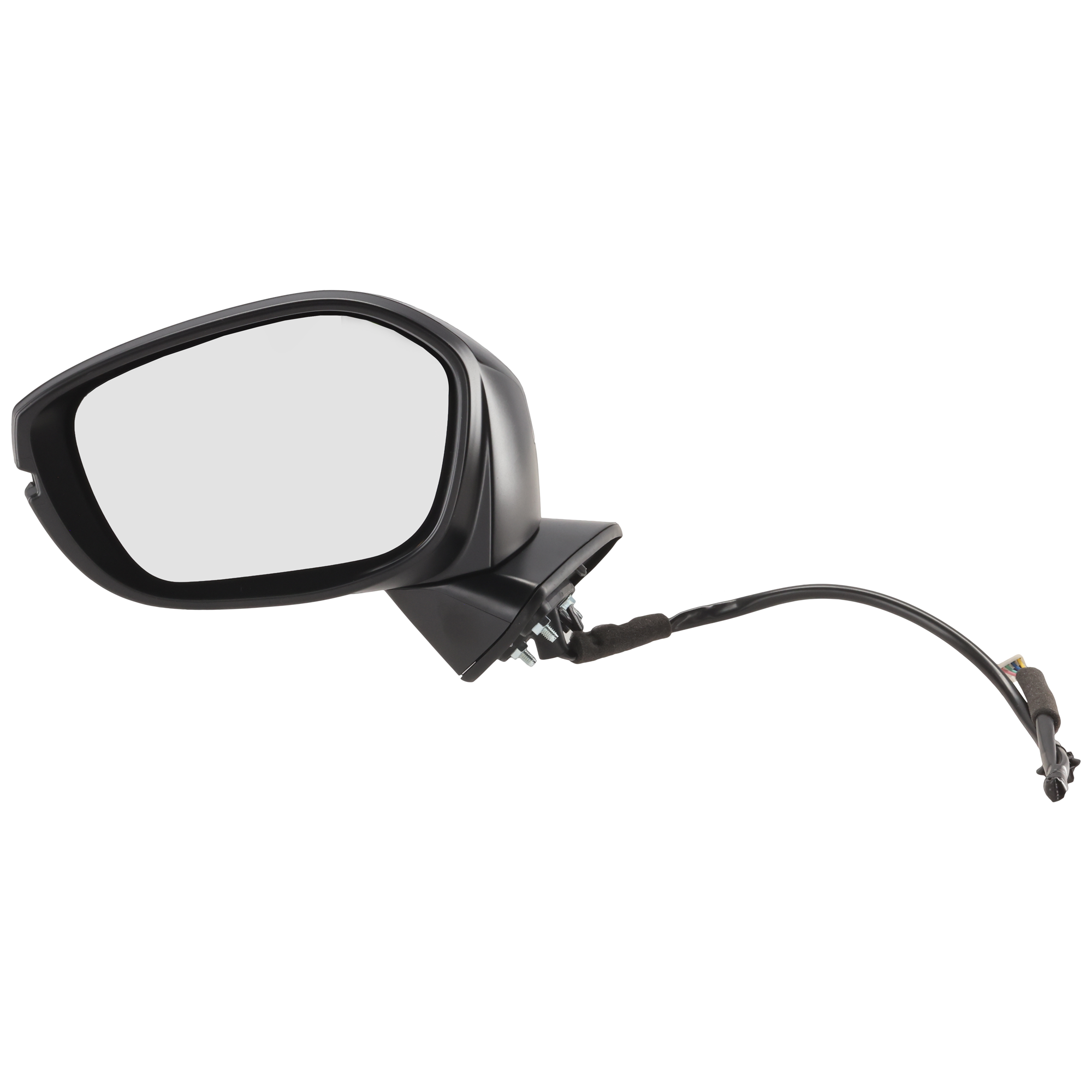 AM CIVIC 23-24 MIRROR LH Power Manual Folding Heated Paintable w Signal Light No Auto dimming BSD Memory and Puddle Light Sport Sport Touring Models Type 2 SKU JHO145EL Partslink HO1320370 OEM 76258T20A82 PFM