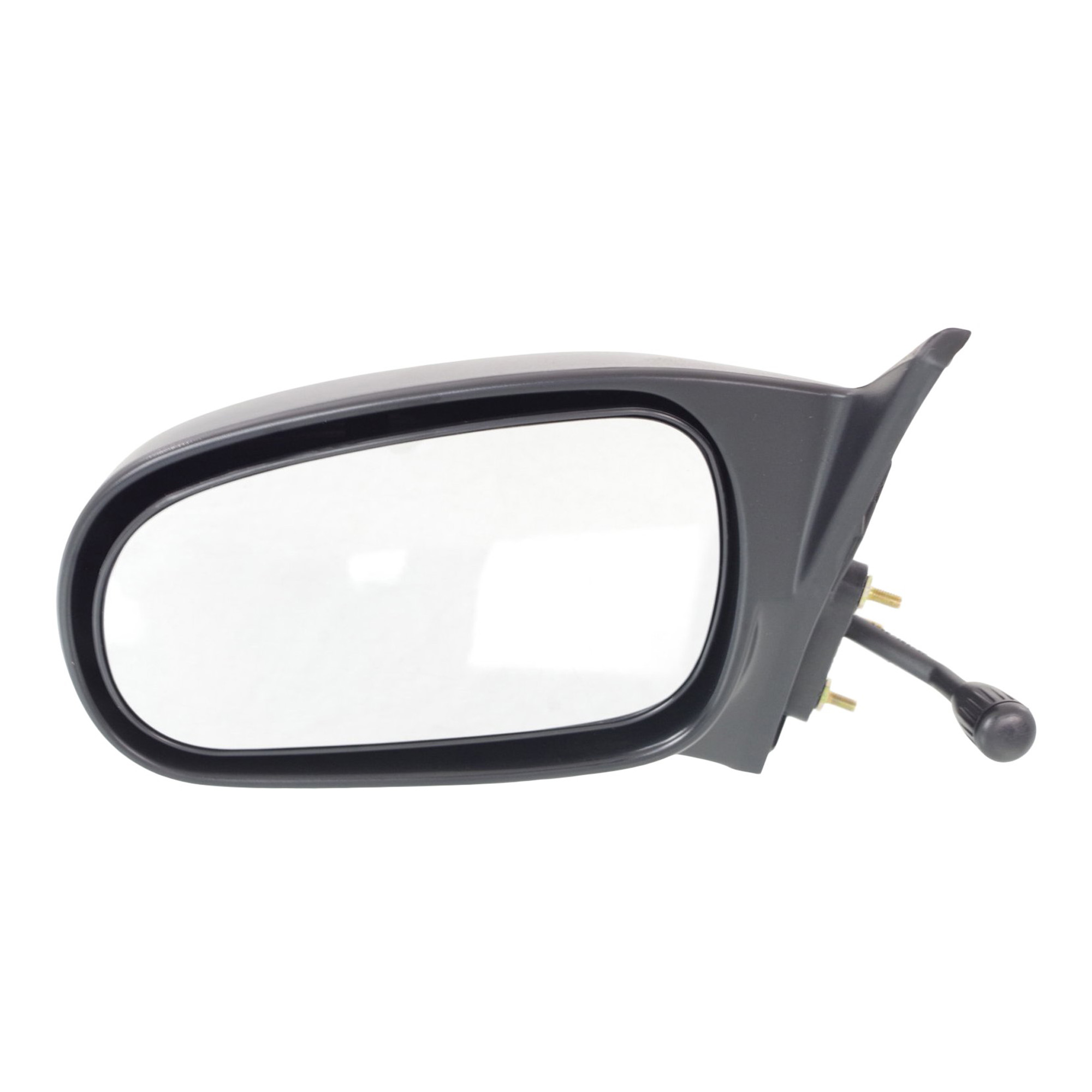 AM CIVIC 96-00 MIRROR LH Manual Adjust Non Folding Non Heated Textured Sedan SKU JHO21L Partslink HO1320123 OEM 76250S01A05
