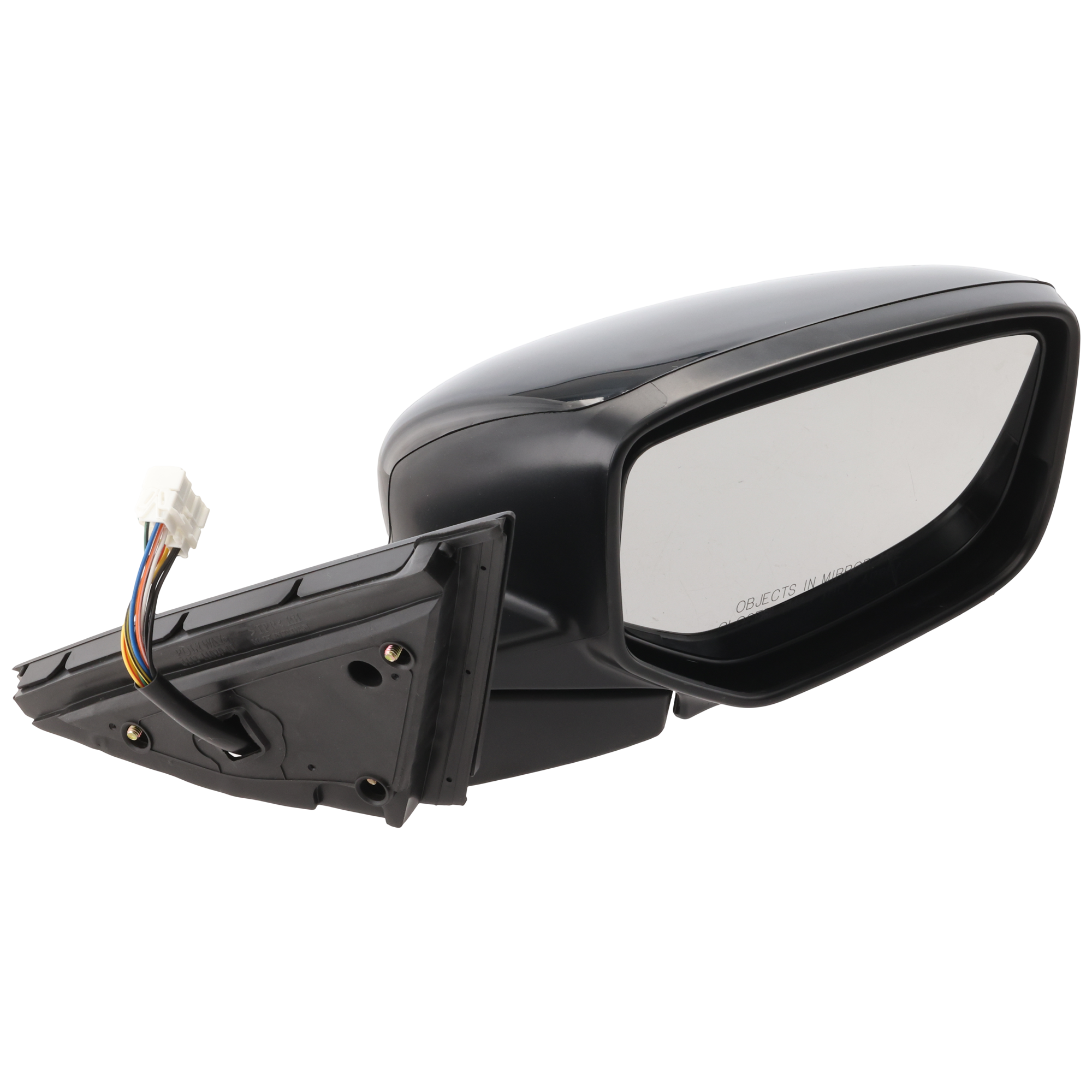AM ACCORD CROSSTOUR 10-15 MIRROR RH Power Manual Folding Heated Paintable w Memory No Auto dimming BSD and Signal Light EX L Model SKU JHO48ER Partslink HO1321250 OEM 76208TP6A21 PFM