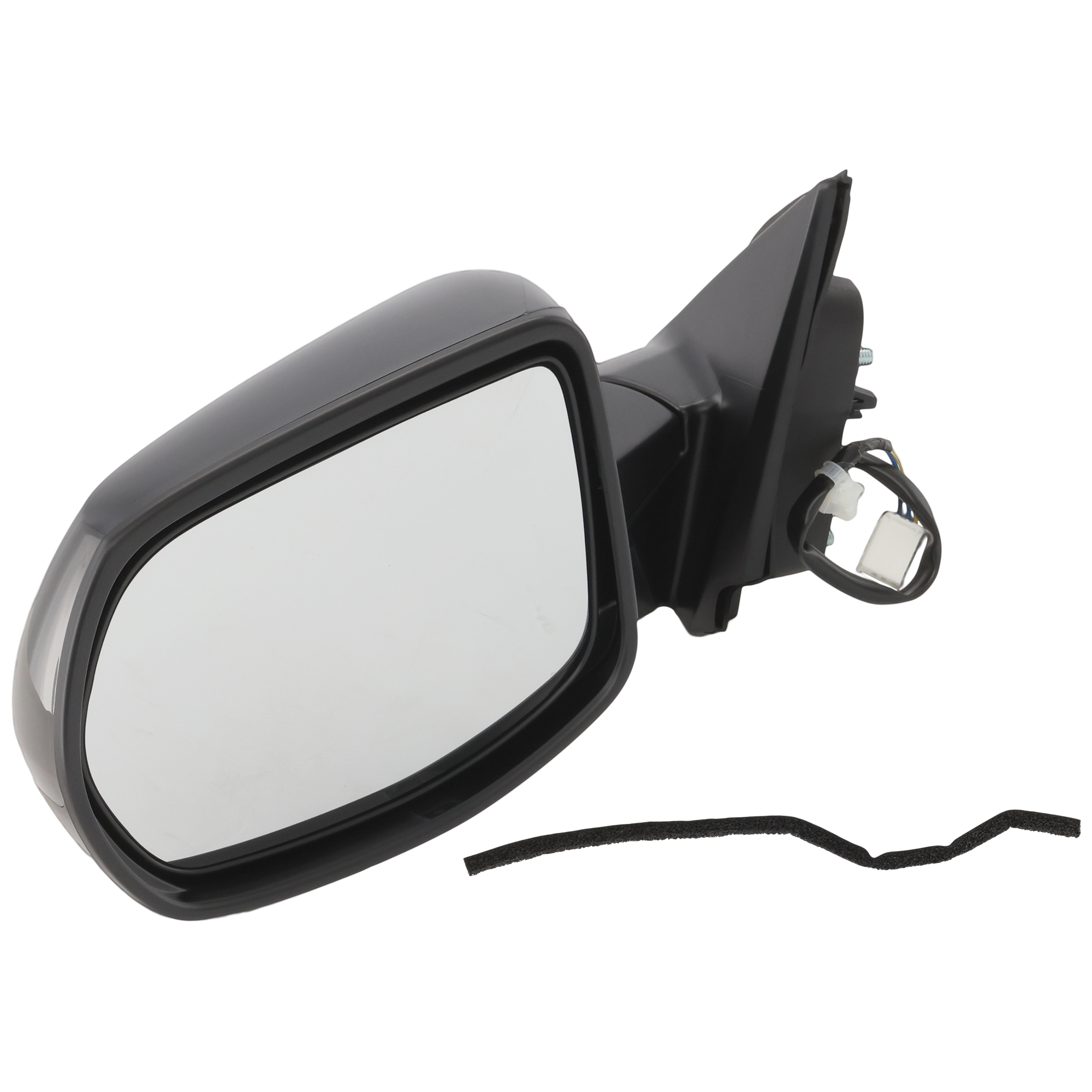 AM HR V 17-22 MIRROR LH Power Manual Folding Non Heated Paintable Aspherical Glass No Signal Light SKU JHO67EL 1 Partslink HO1320308 OEM 76258T7WA72 PFM 76258T7WA71 PF