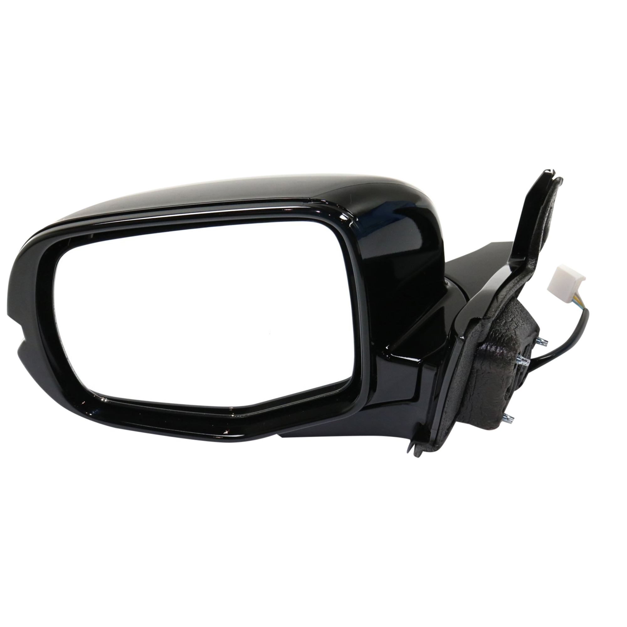 AM RIDGELINE 17-20 MIRROR LH Power Manual Folding Non Heated Paintable No Auto dimming BSD Memory Puddle Light Shadow Line Side Object Sensor and Signal Light Sport Model SKU JHO72EL Partslink HO1320310 OEM 76250T6ZA41ZB