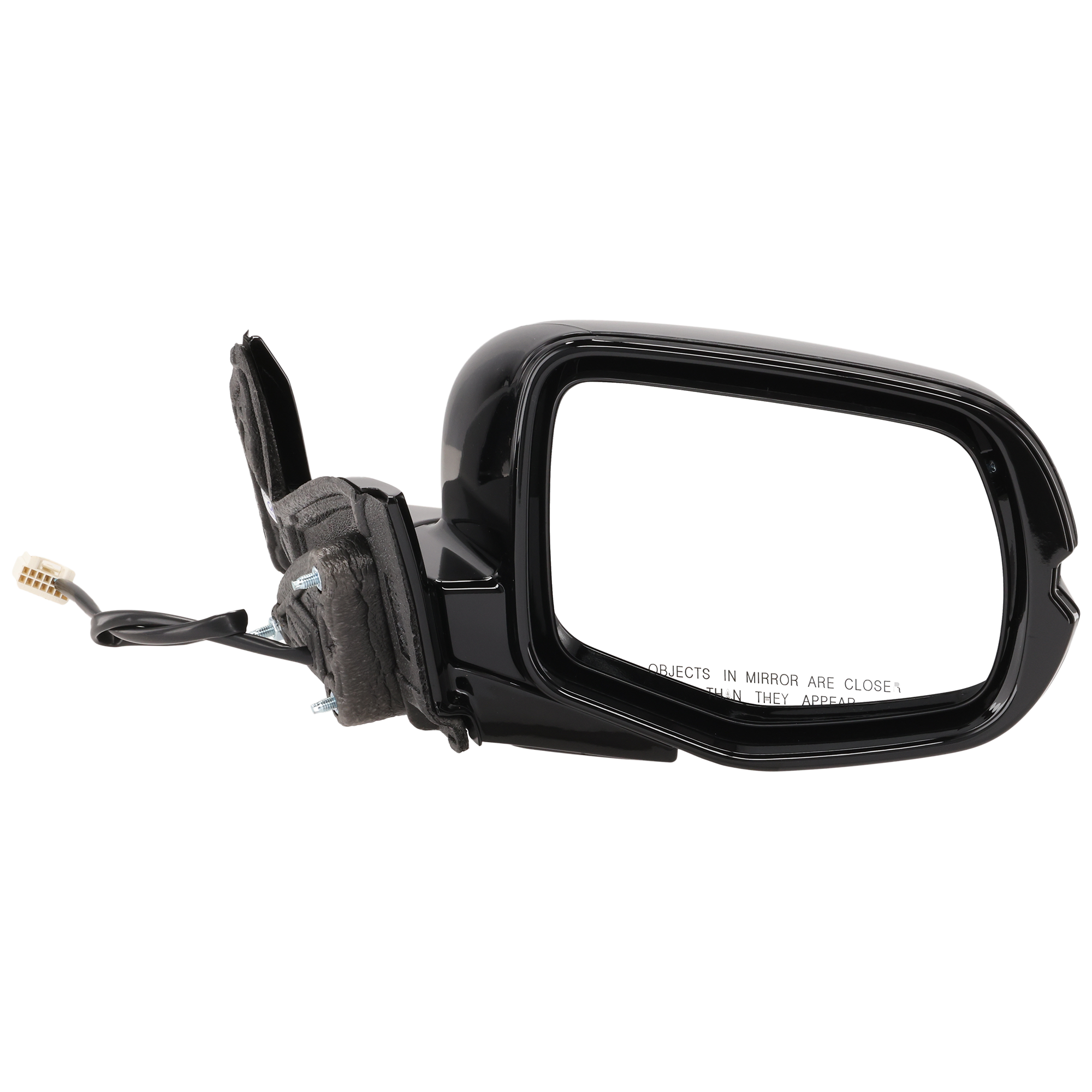 AM RIDGELINE 17-20 MIRROR RH Power Manual Folding Non Heated Paintable No Auto dimming BSD Memory Puddle Light Shadow Line Side Object Sensor and Signal Light Sport Model SKU JHO72ER Partslink HO1321310 OEM 76200T6ZA41ZB