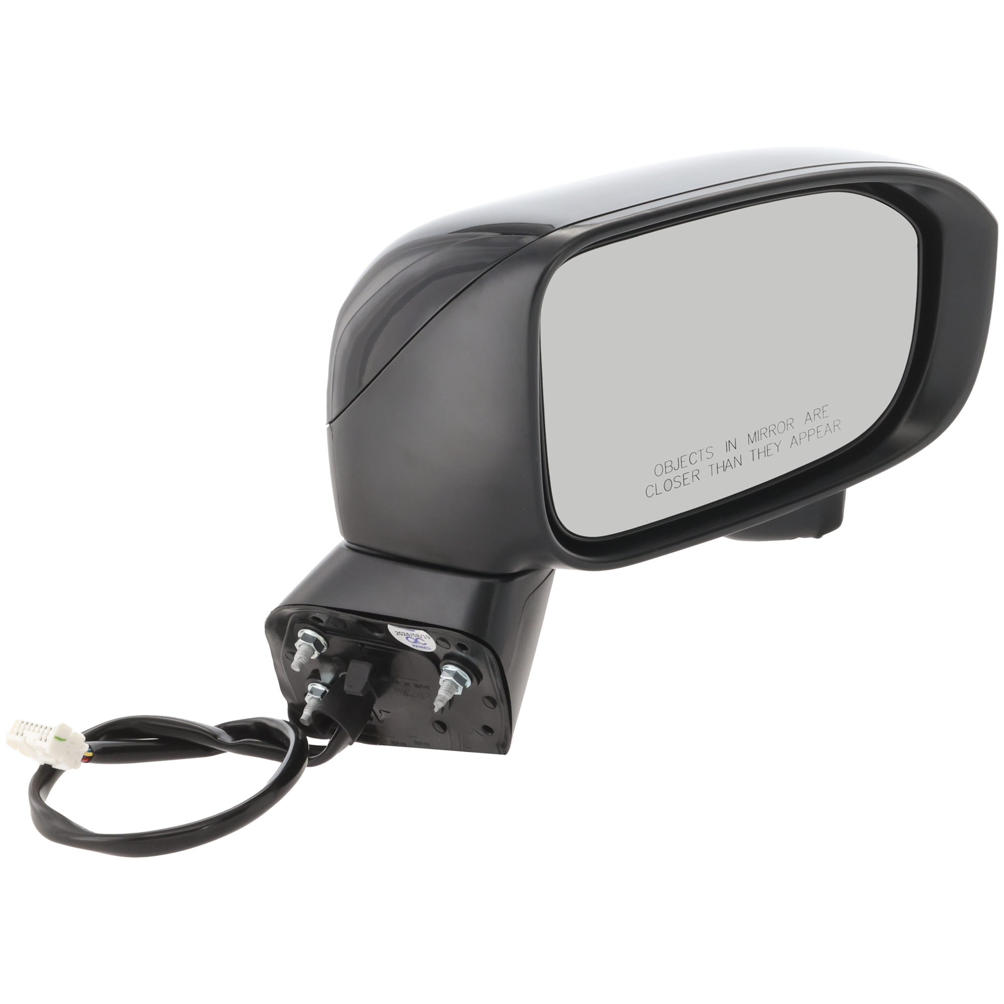 AM CIVIC 14-15 MIRROR RH Power Manual Folding Heated Paintable No Auto dimming BSD Memory and Signal Light SKU JHO90ER Partslink HO1321303 OEM 76208TR4A31 PFM 76208TS8A11