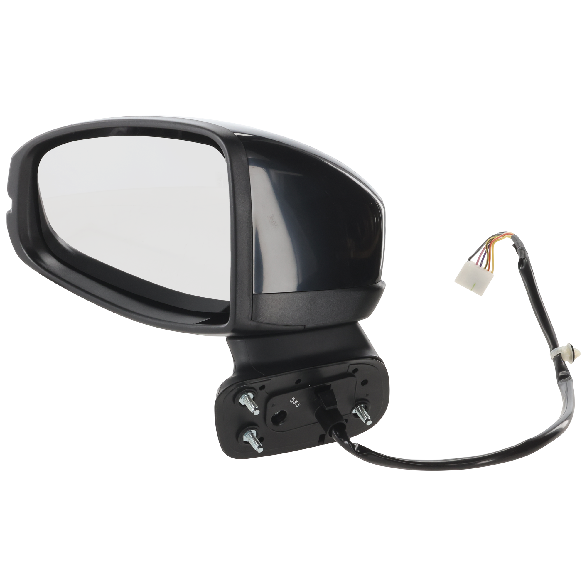 AM FIT 15-18 MIRROR LH Power Manual Folding Heated Paintable w Signal Light No BSD EX L Model SKU JHO93EL S Partslink HO1320333 OEM 76258T5R309 PFM