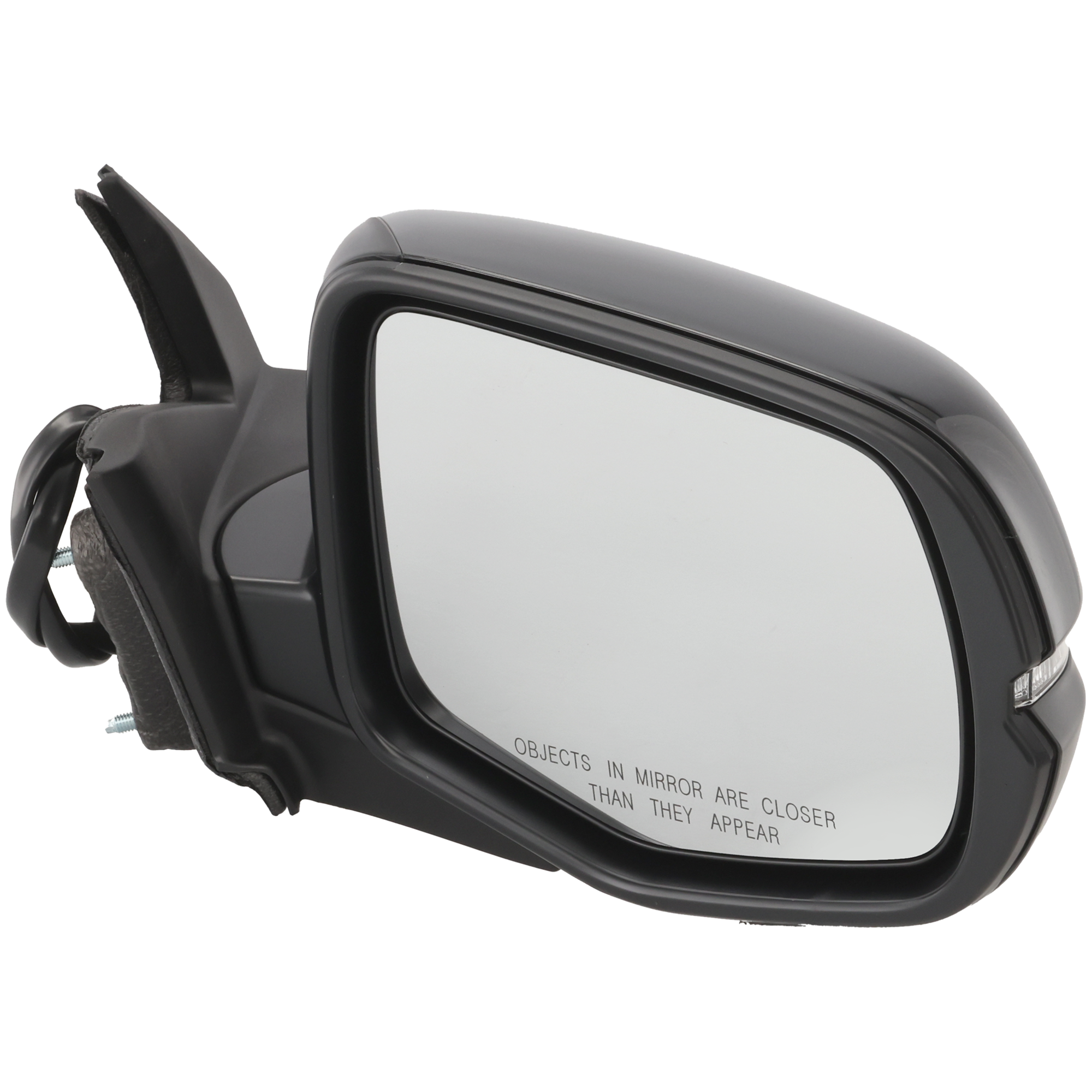 AM PILOT 19-22 MIRROR RH Power Manual Folding Heated Paintable w Signal Light No Auto dimming and Memory EX Model SKU JHO94ER S Partslink HO1321334 OEM 76200TG7A81ZD