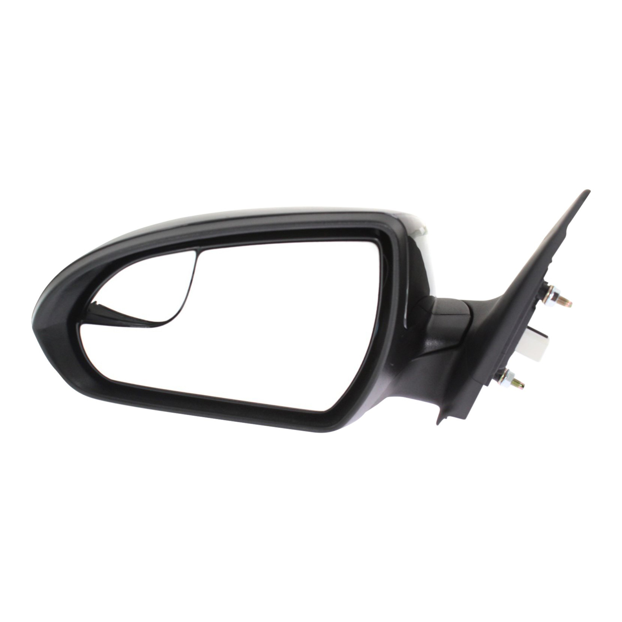 AM ELANTRA 17-18 MIRROR LH Power Heated Manual Folding Paintable w Blind Spot Glass No Auto dimming Memory and Signal Light SKU JHY05EL Partslink HY1320225 HY1320251 OEM 87610F3060-87610F2270