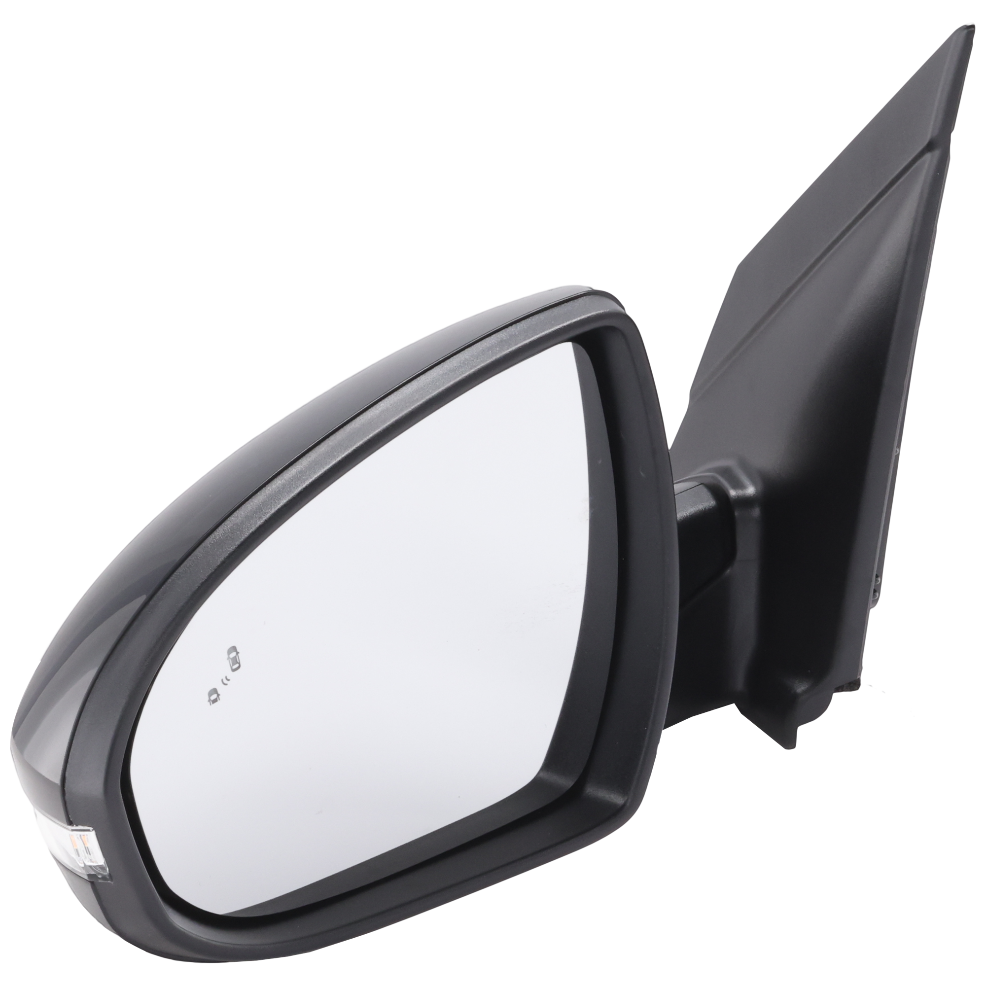 AM TUCSON 16-18 MIRROR LH Power Heated Manual Folding Paintable w BSD and Signal Light SKU JHY103EL S Partslink HY1320231 OEM 87610D3430