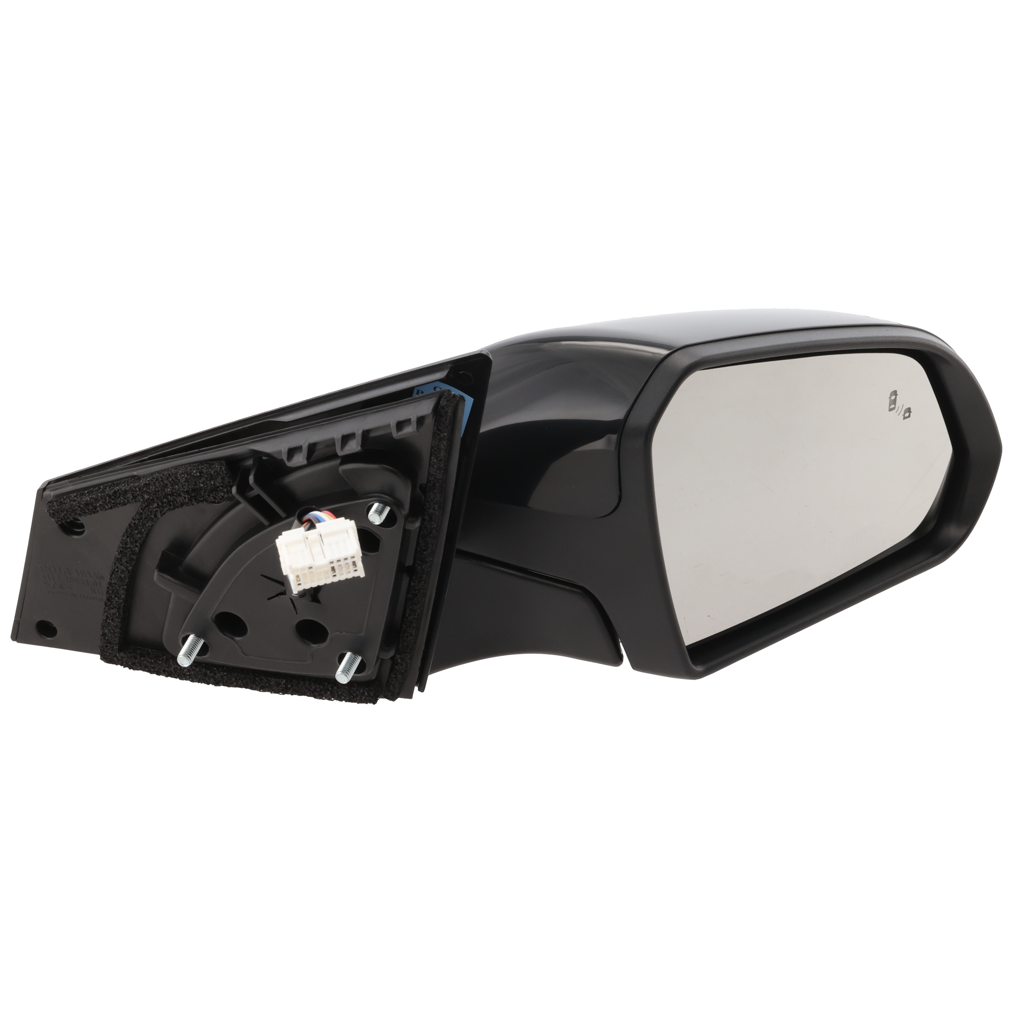 AM SONATA 15-17 MIRROR RH Power Manual Folding Heated Paintable w BSD and Signal Light No Memory SKU JHY104ER S Partslink HY1321236 OEM 87620C2020
