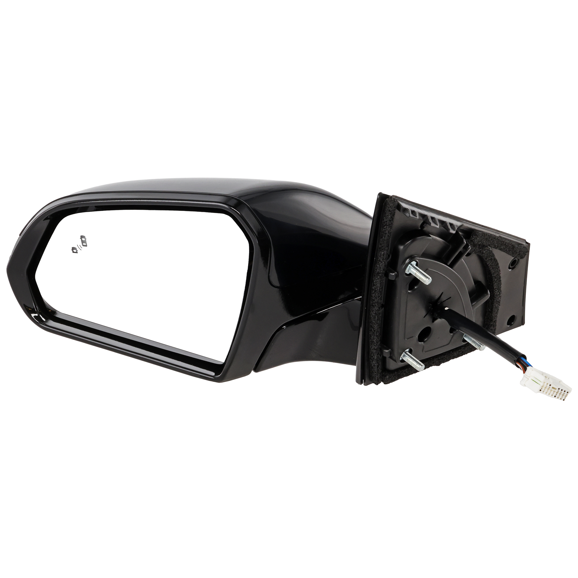 AM SONATA 15-17 MIRROR LH Power Manual Folding Heated Paintable w BSD and Signal Light No Memory SKU JHY105EL S Partslink HY1320228 OEM 87610C2060