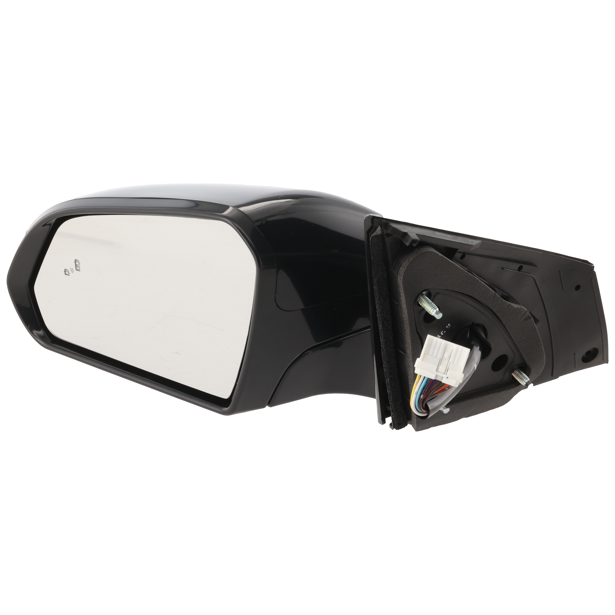 AM SONATA 15-17 MIRROR LH Power Manual Folding Heated Paintable w BSD Memory and Signal Light SKU JHY106EL S Partslink HY1320229 OEM 87610C2070