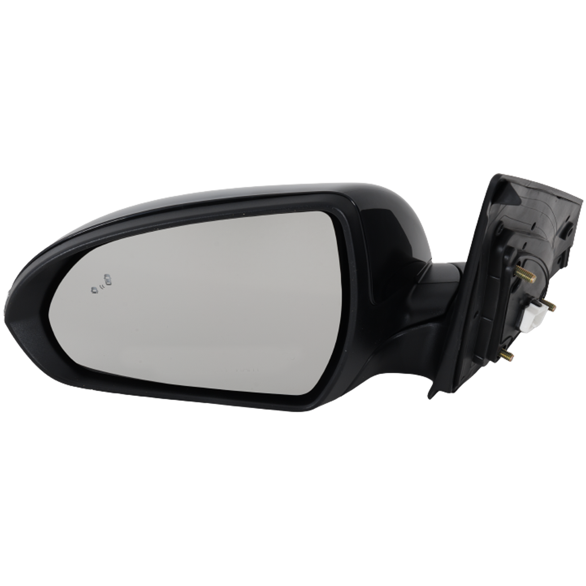 AM ELANTRA 19-20 MIRROR LH Power Heated Manual Folding Paintable w Blind Spot Detection in Glass and In housing Signal Light No Auto dimming and Memory SKU JHY109EL S Partslink HY1320266 OEM 87610F3530