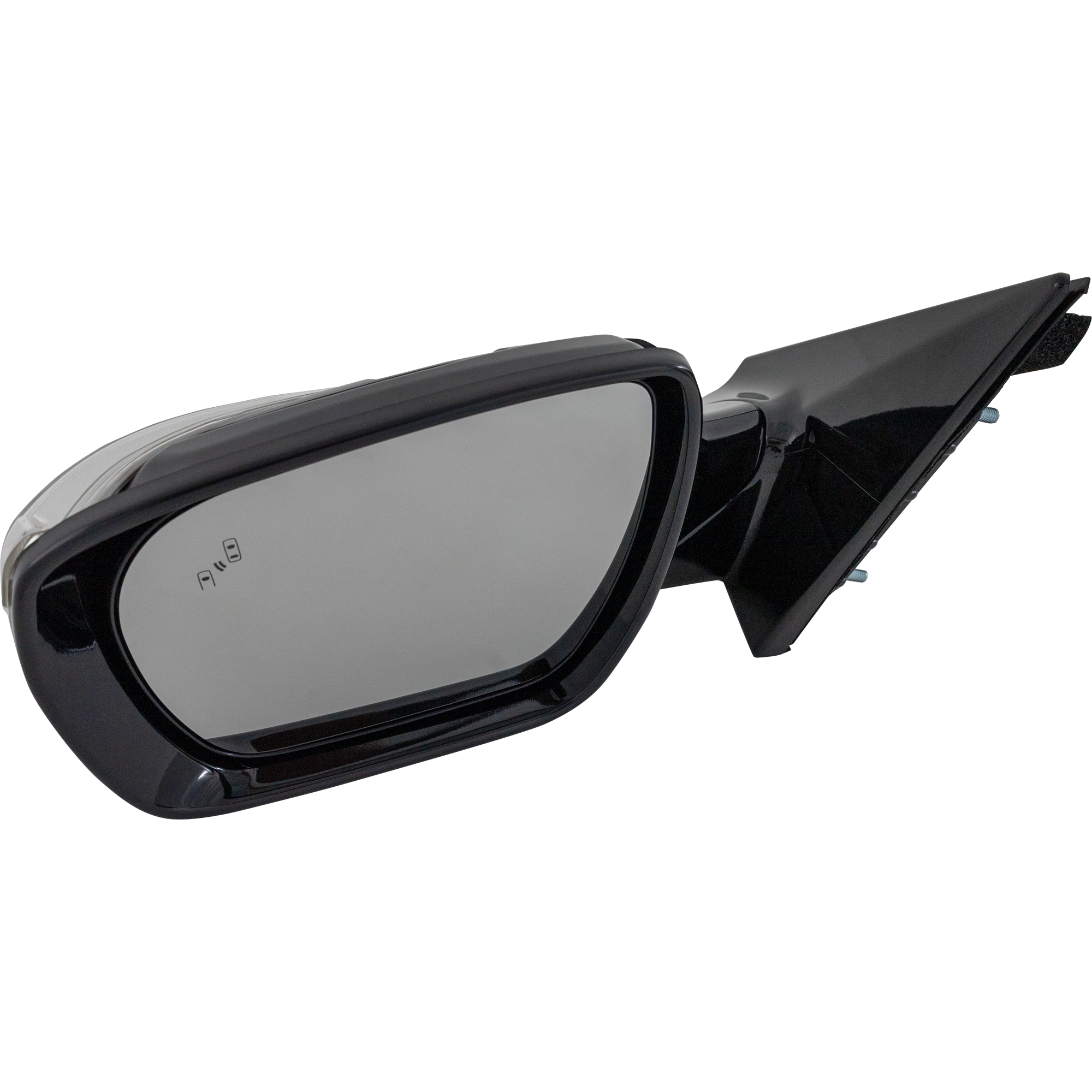 AM SANTA FE SPORT 13-18 MIRROR LH Power Manual Folding Heated Paintable w In housing Signal Light BSD in Glass No Memory Puddle Light Auto Dimming Side View Camera SKU JHY115EL S Partslink HY1320234 OEM 876104Z011