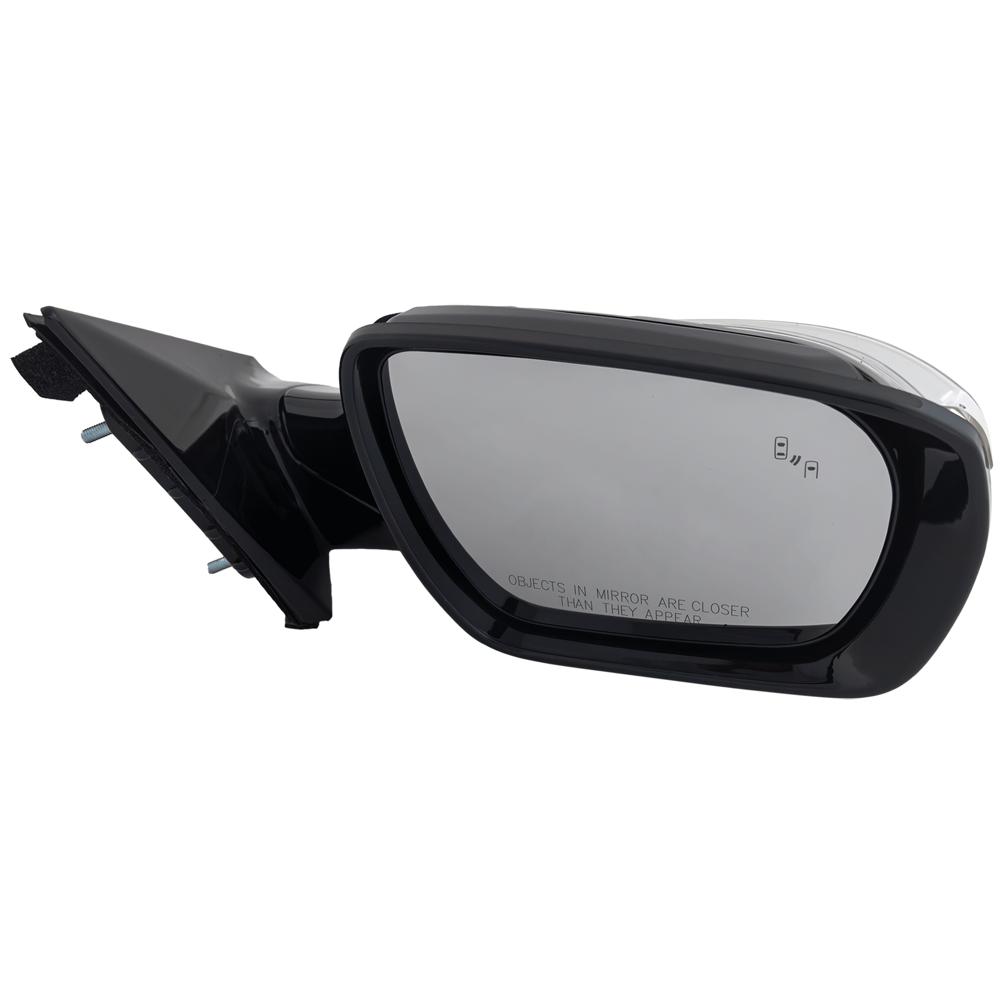 AM SANTA FE SPORT 13-16 MIRROR RH Power Manual Folding Heated Paintable w In housing Signal Light Memory BSD in Glass SKU JHY116ER S Partslink HY1321235 OEM 876204Z009