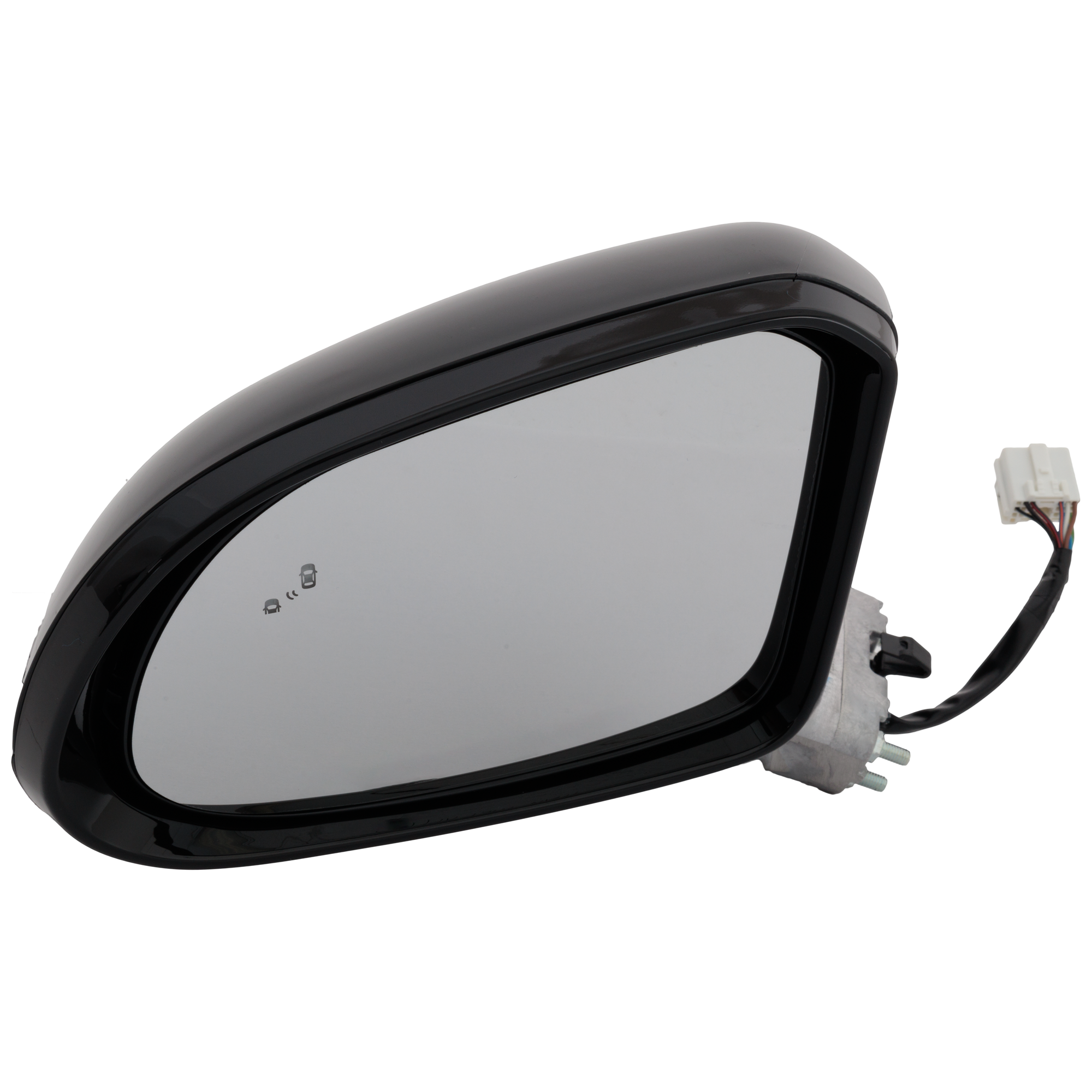 AM SANTA FE 19-20 MIRROR RH Power Manual Folding Heated Paintable w Puddle Light Blind Spot Detection No Auto dimming Memory Signal Light Limited Ultimate Models SKU JHY125EL Partslink HY1320263 OEM 87610S2050