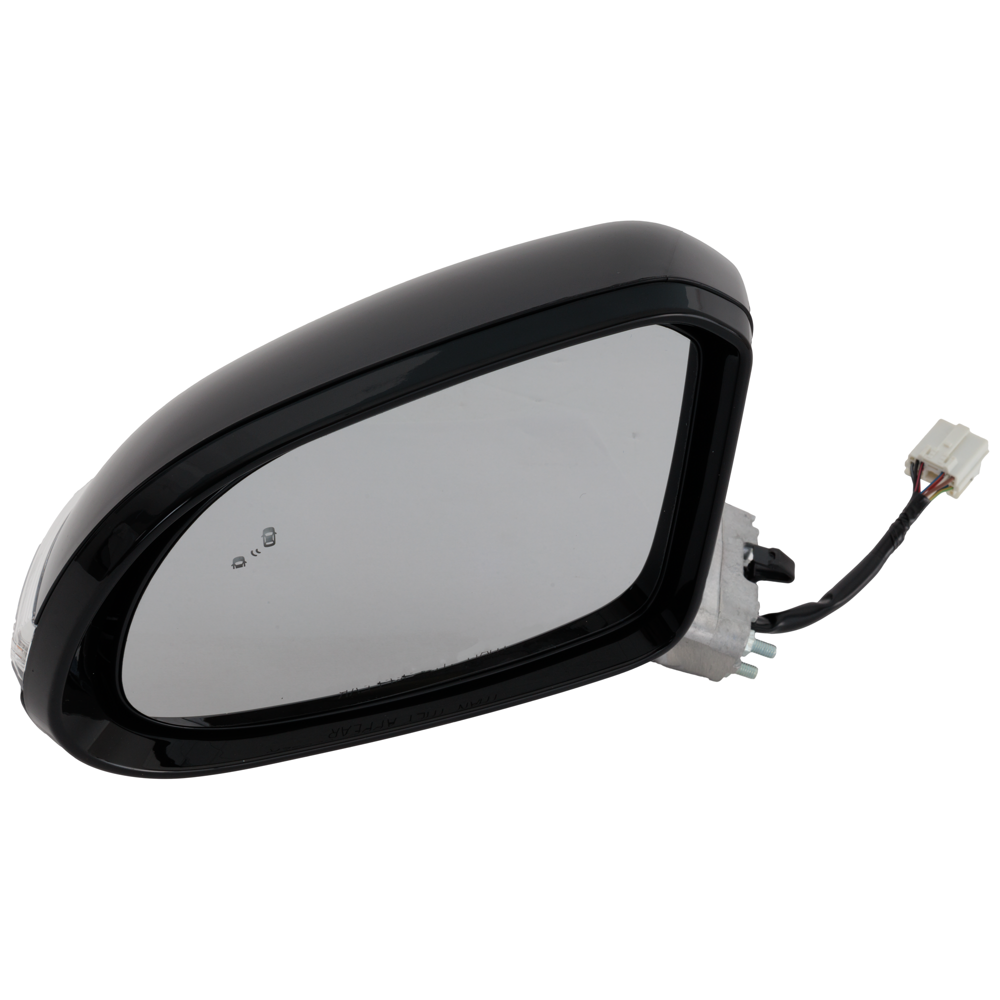 AM SANTA FE 19-20 MIRROR LH Power Manual Folding Heated Paintable w Puddle Light Blind Spot Detection Signal Light No Auto dimming Memory w o Side View Camera SEL SEL Plus Models SKU JHY126EL S Partslink HY1320264 OEM 87610S2130