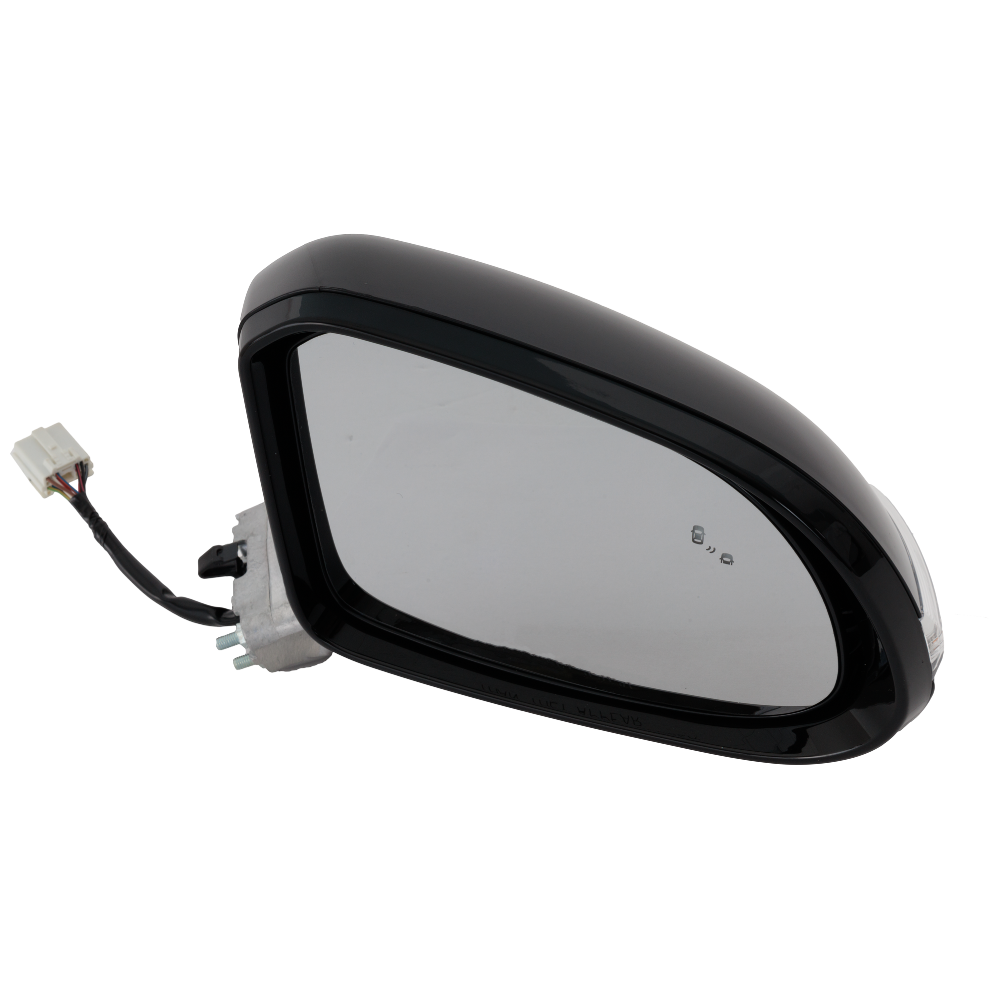AM SANTA FE 19-20 MIRROR RH Power Manual Folding Heated Paintable w Puddle Light Blind Spot Detection Signal Light No Auto dimming Memory w o Side View Camera SEL SEL Plus Models SKU JHY126ER S Partslink HY1321264 OEM 87620S2130